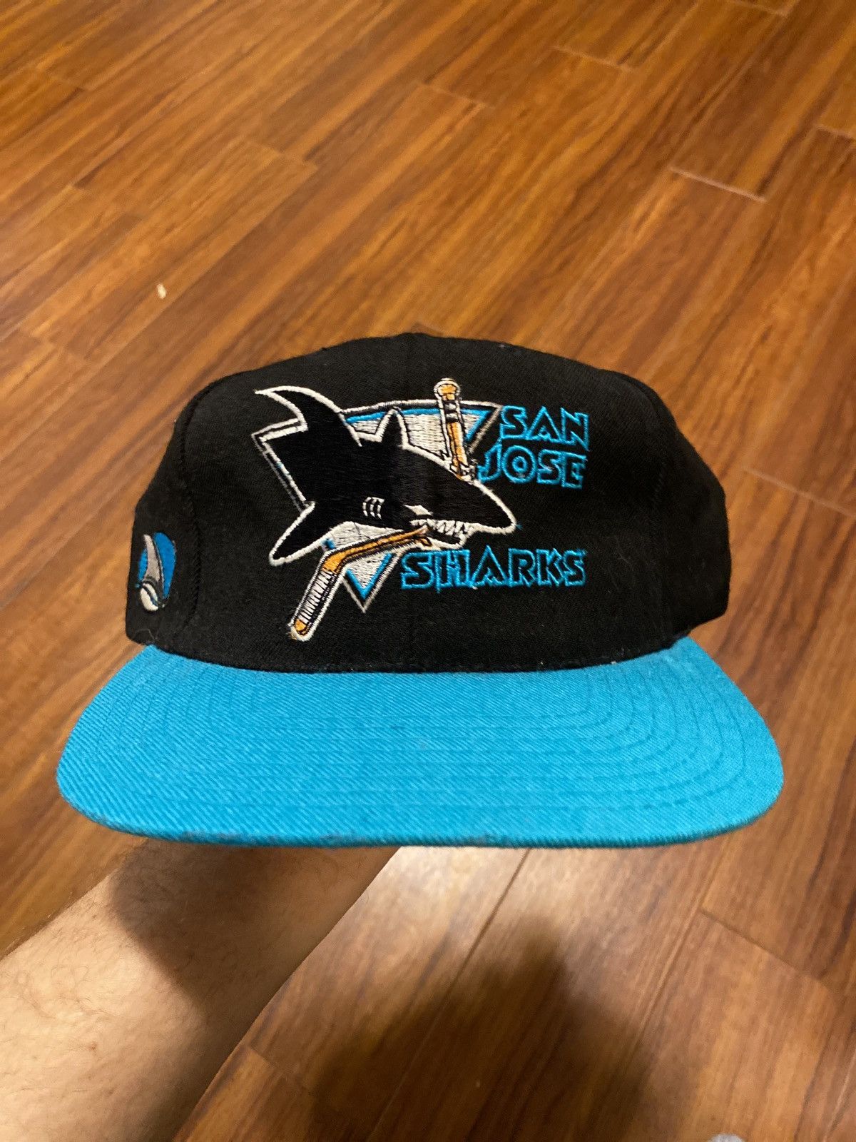 exclusive discounts sale 90's American Needle San Jose Sharks