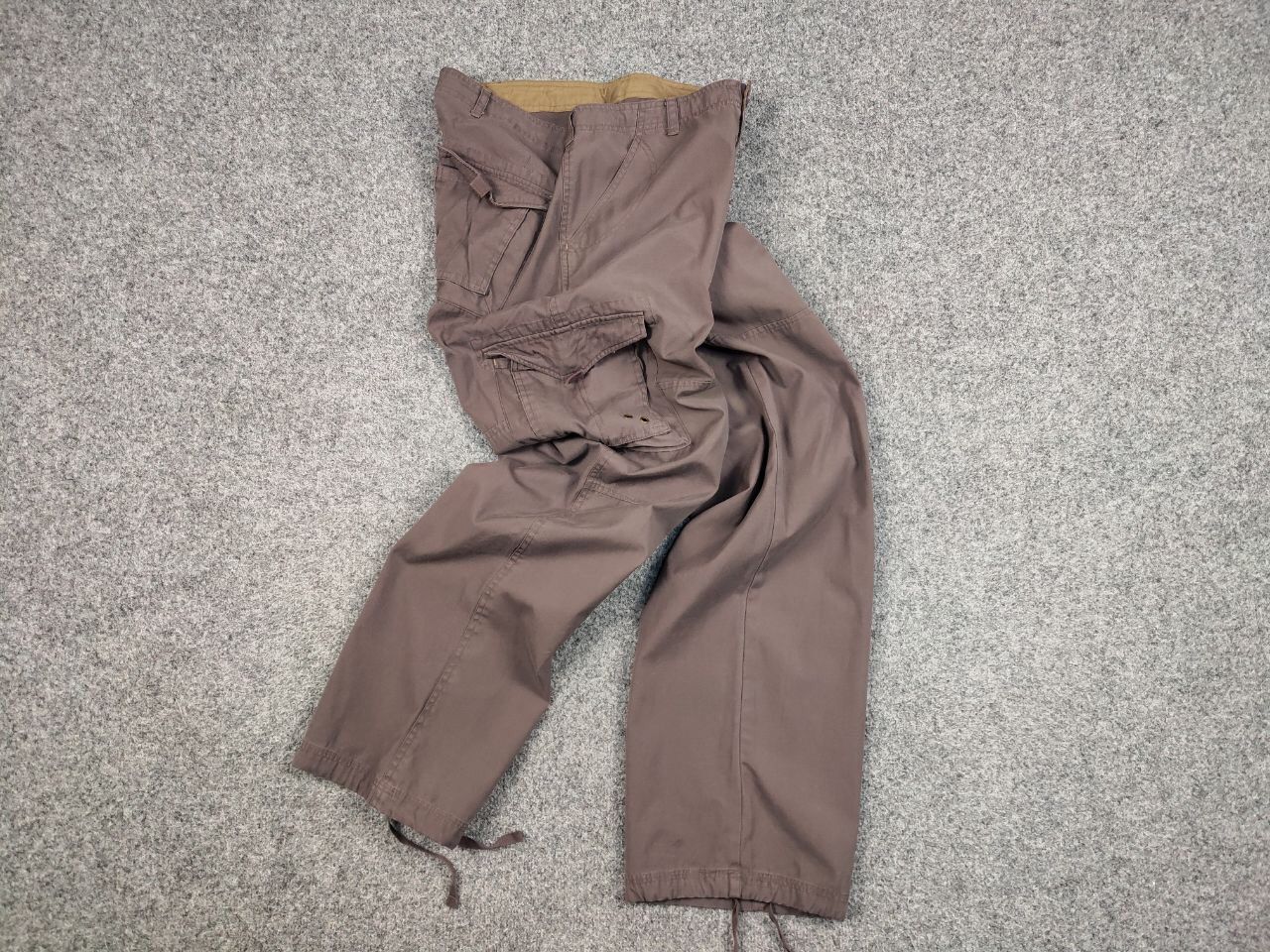 Japanese Brand Vintage 90's Japanese Bondage Military Brown Cargo Pants Size US 34 / EU 50 - 15 Thumbnail