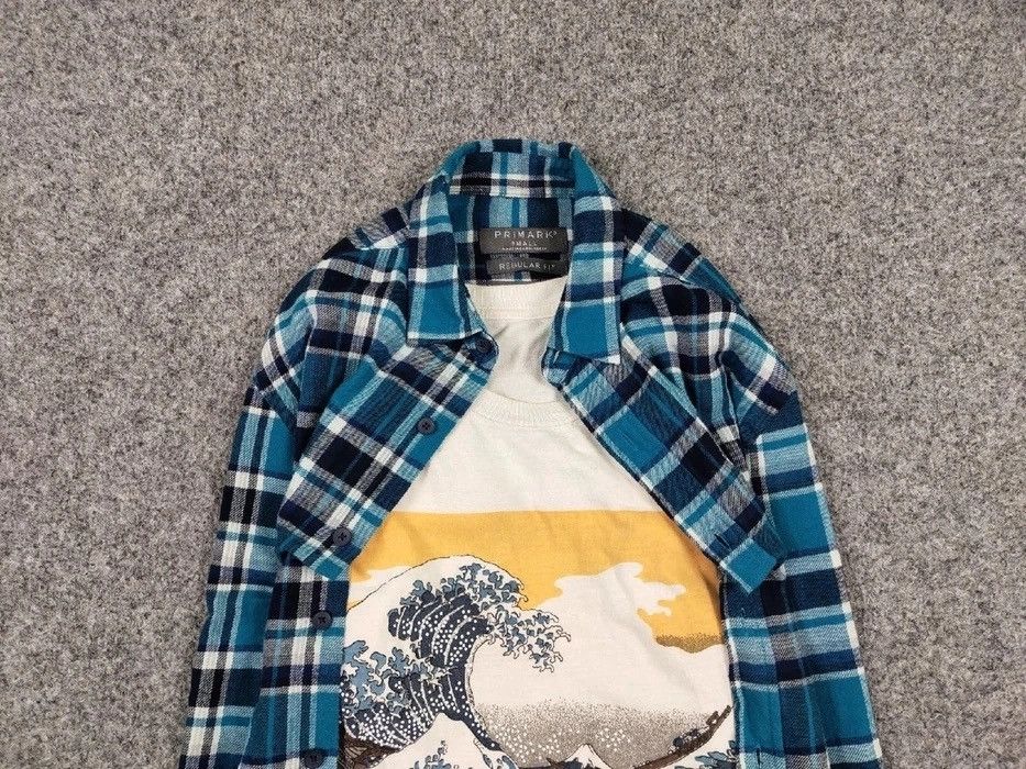 Flannel Vintage Flannel Shirt Travis Scott Style Size US S / EU 44-46 / 1 - 4 Thumbnail