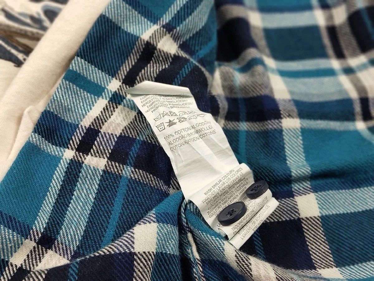 Flannel Vintage Flannel Shirt Travis Scott Style Size US S / EU 44-46 / 1 - 13 Thumbnail