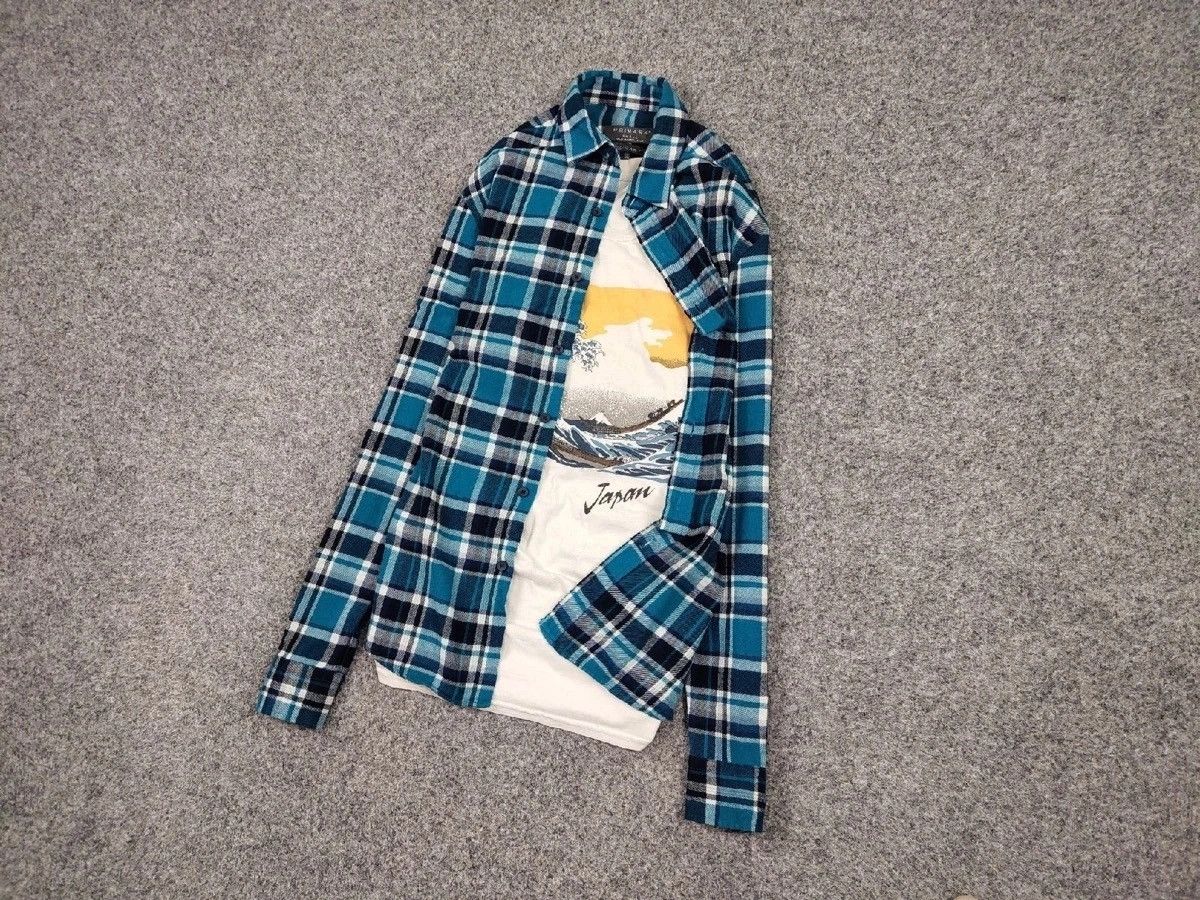Flannel Vintage Flannel Shirt Travis Scott Style Size US S / EU 44-46 / 1 - 7 Thumbnail