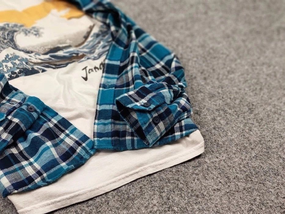 Flannel Vintage Flannel Shirt Travis Scott Style Size US S / EU 44-46 / 1 - 10 Thumbnail