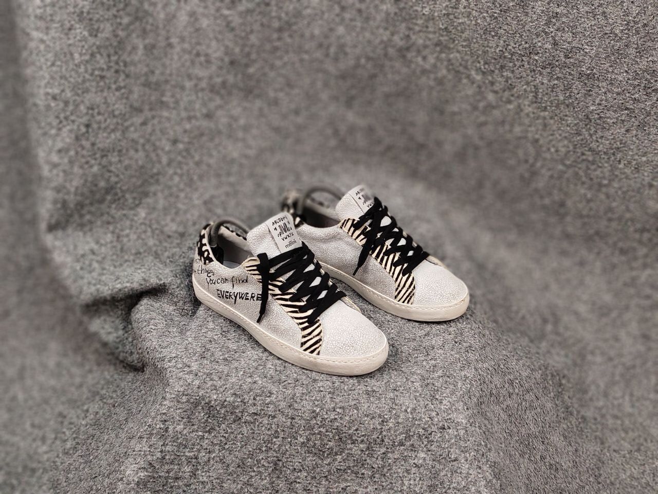 Other Meline Italian Designer Premium Leather Mens Sneakers Size US 6 / EU 39 - 7 Thumbnail