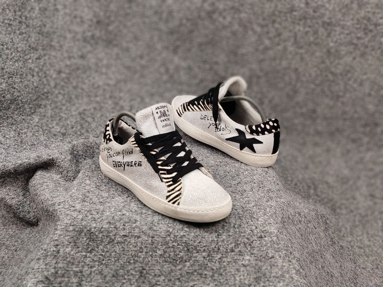 Other Meline Italian Designer Premium Leather Mens Sneakers Size US 6 / EU 39 - 18 Thumbnail
