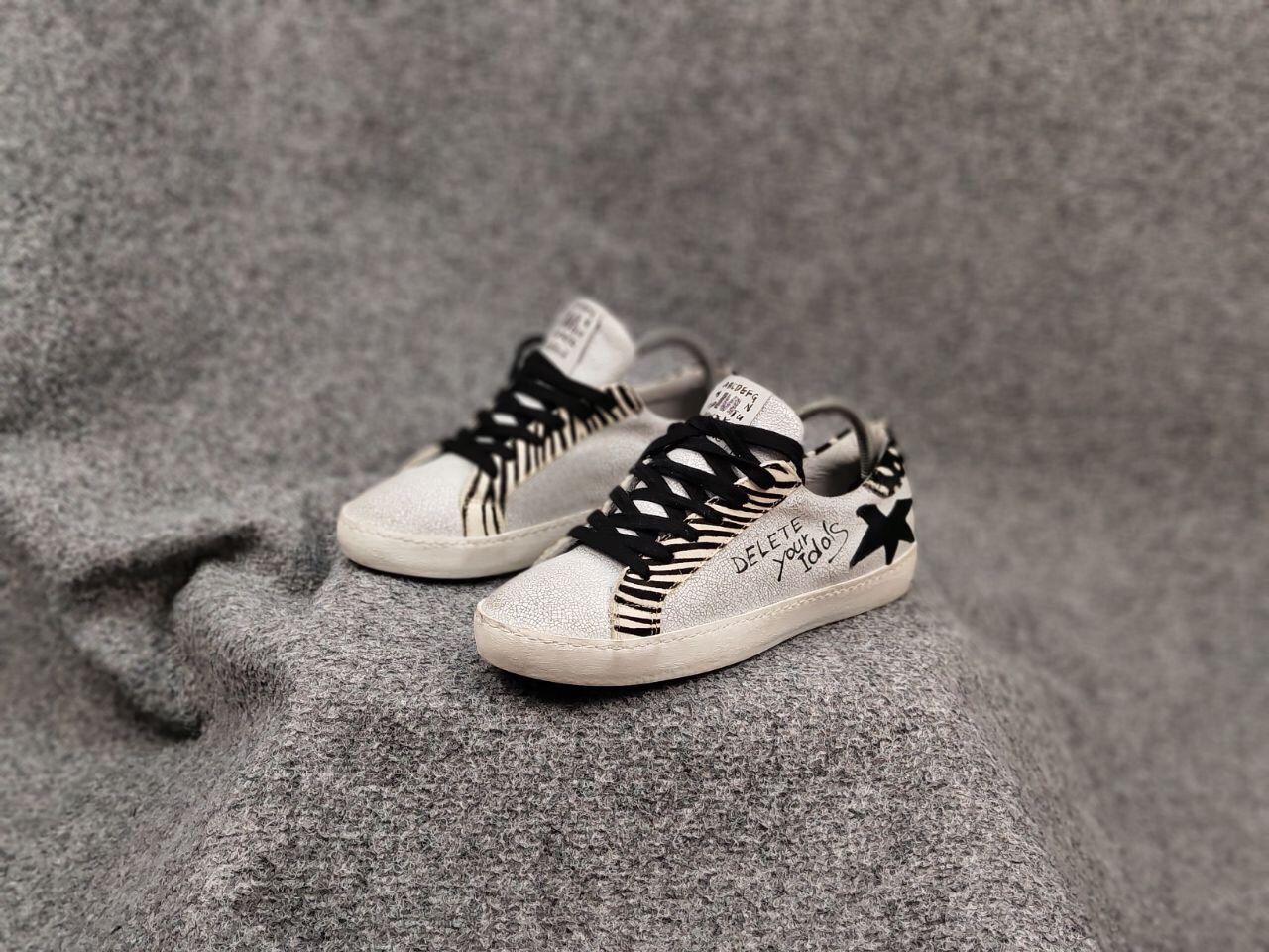 Other Meline Italian Designer Premium Leather Mens Sneakers Size US 6 / EU 39 - 13 Thumbnail