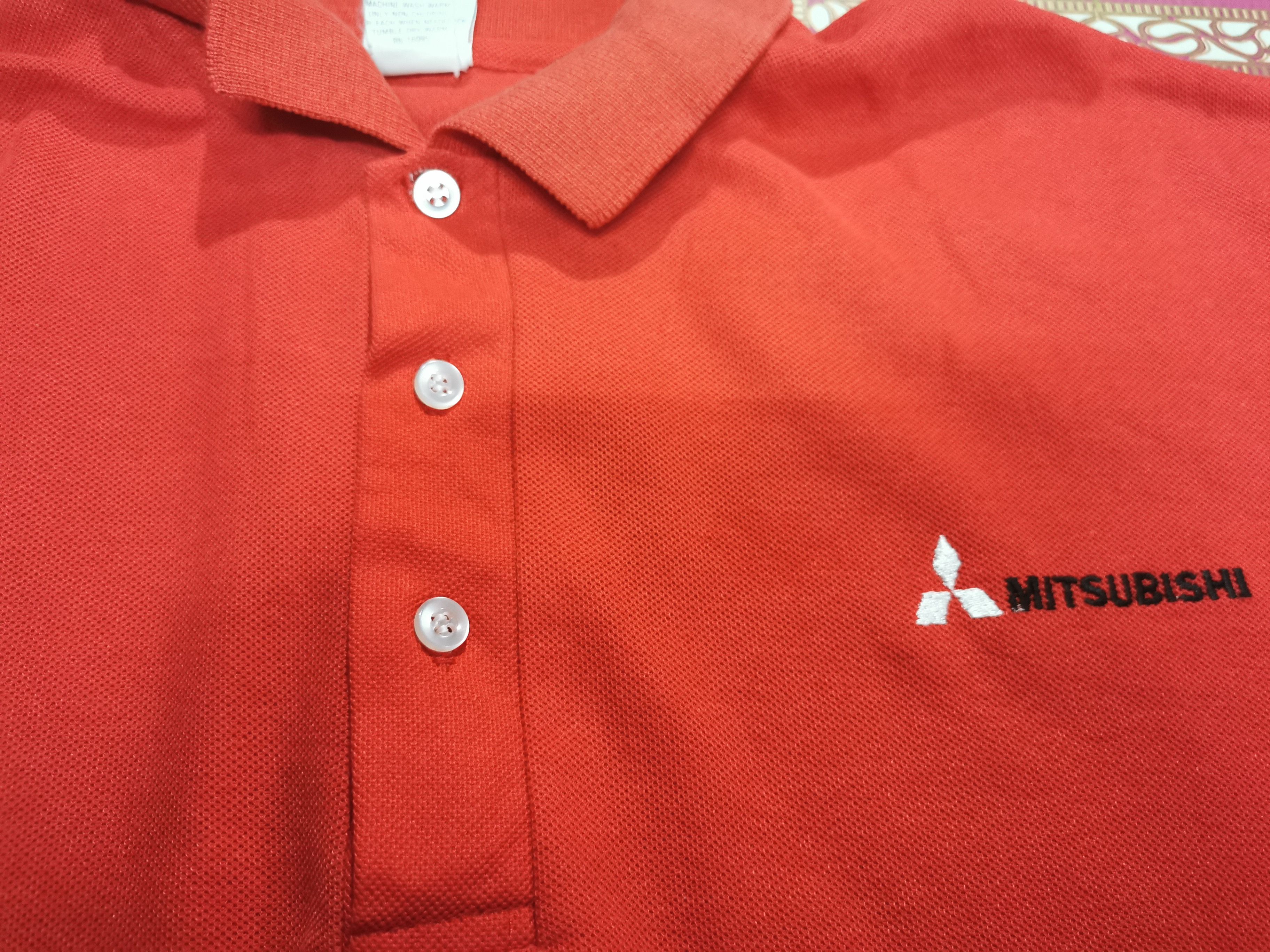 Vintage Vintage 90's Mitsubishi Motorsport T shirt Short Sleeve Size US XL / EU 56 / 4 - 2 Thumbnail