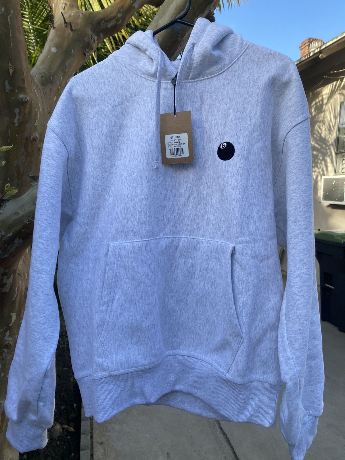 Stussy 8 BALL EMBROIDERED HOODIE - Size deals Small