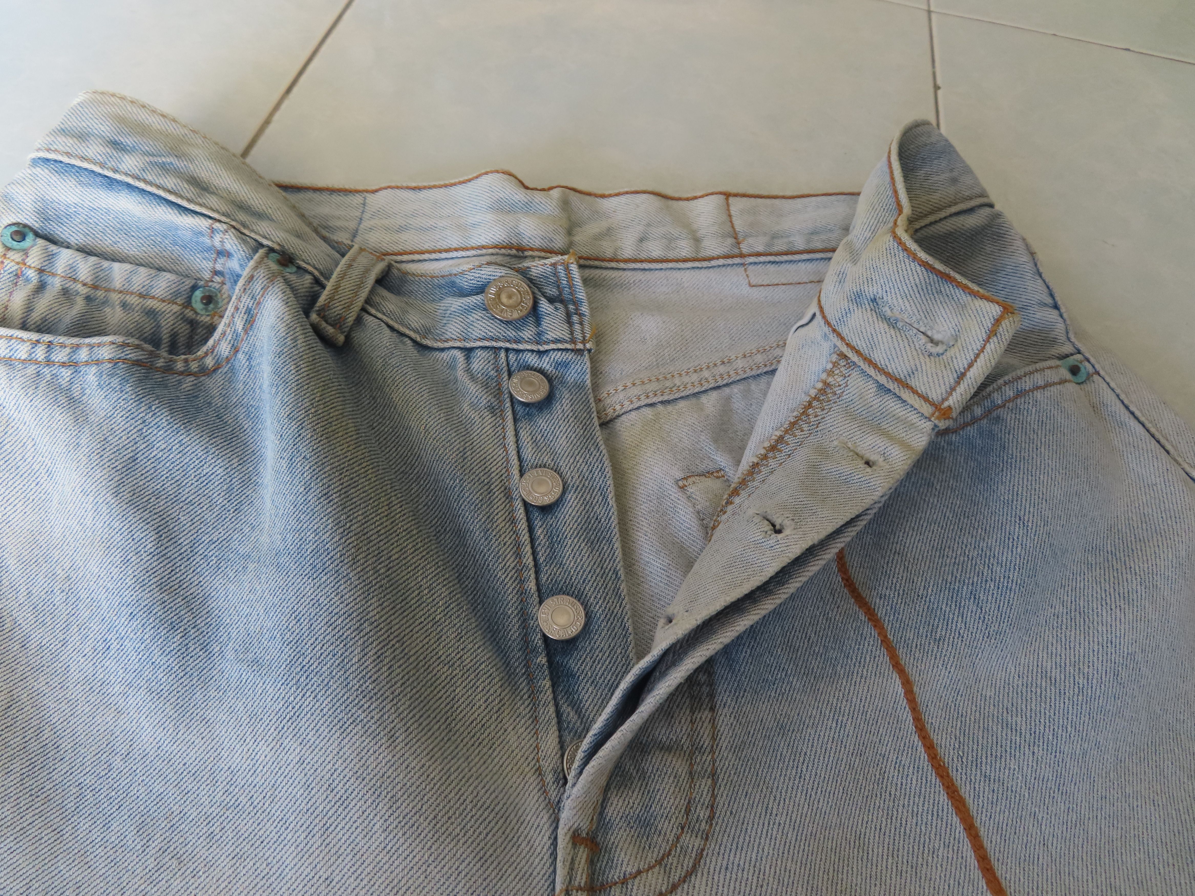 Levi's Vintage Clothing 90'S Kurt Kobain Vintage LEVI'S 501 X Kalimera Pant Size US 30 / EU 46 - 14 Thumbnail