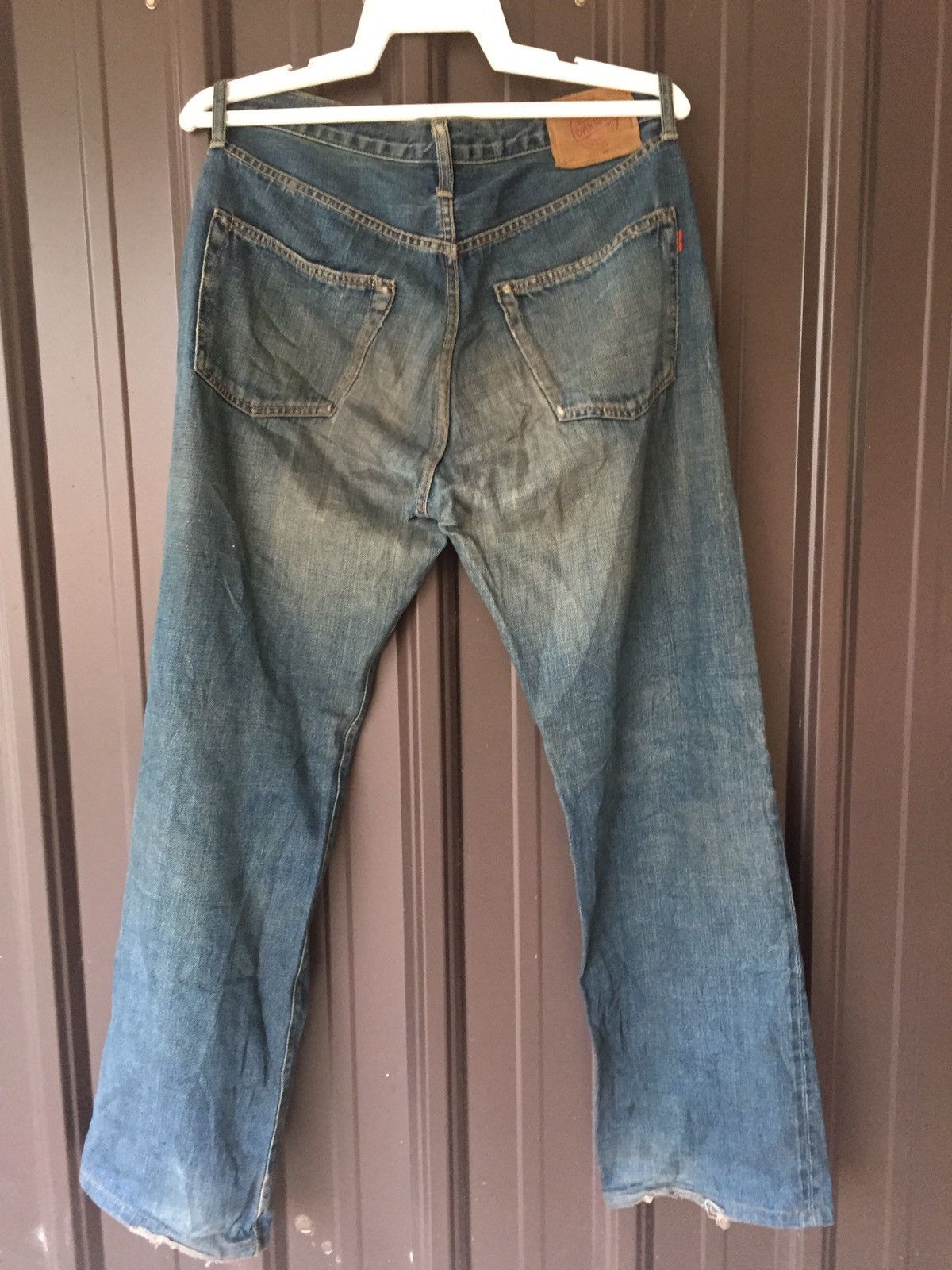 Japanese Brand × OMNIGOD 🔥Omnigod Japan Distressed Rusty Selvedge Denim Grunge Style Size US 30 / EU 46 - 3 Thumbnail