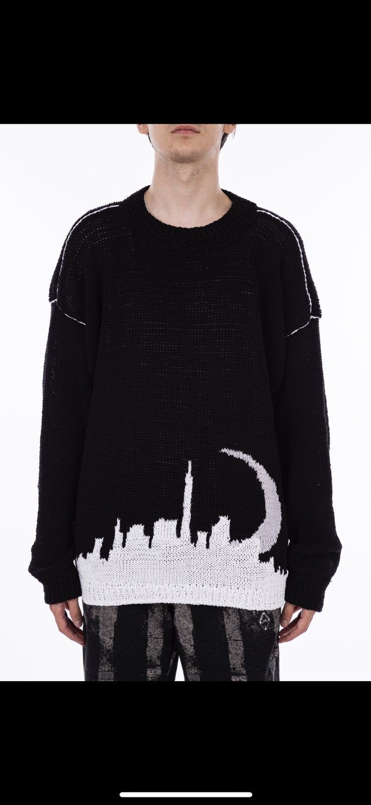 MysterysVision Cityscape Knit Sweater