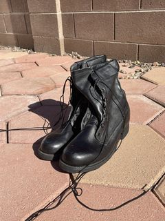 Yves saint laurent hot sale combat boots