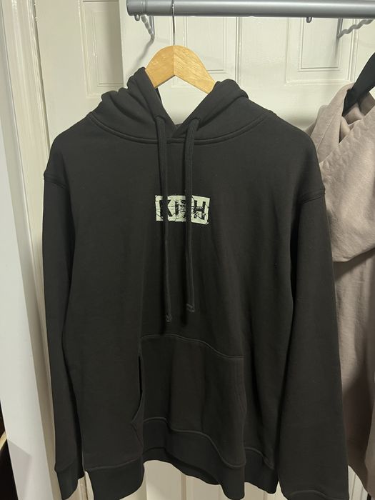 Kith Kith Splintered Logo Hoodie - Espresso Size Large | Grailed