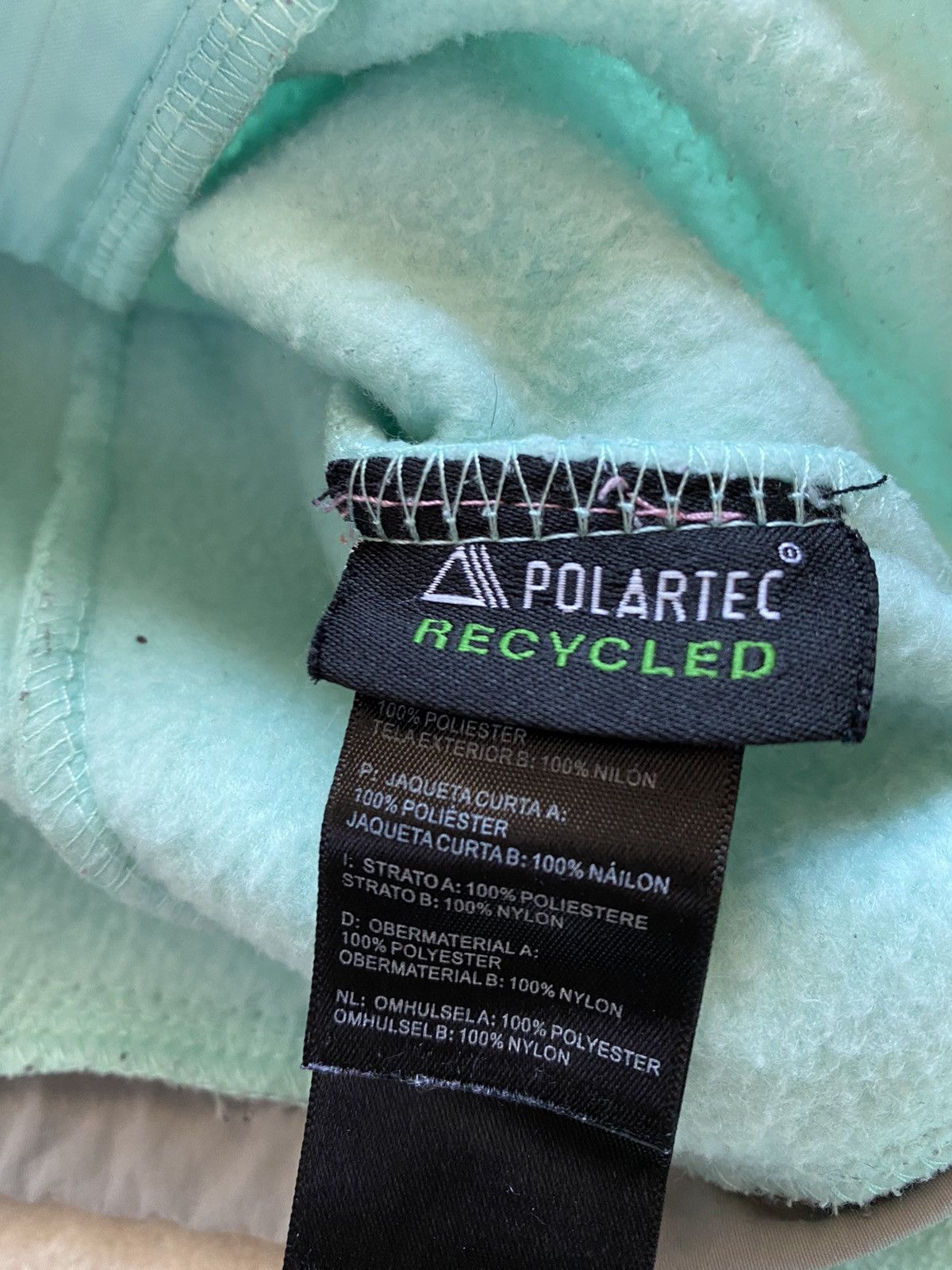 The North Face The North Face Polartec Zip Up Tiffany Size XL / US 12-14 / IT 48-50 - 5 Thumbnail