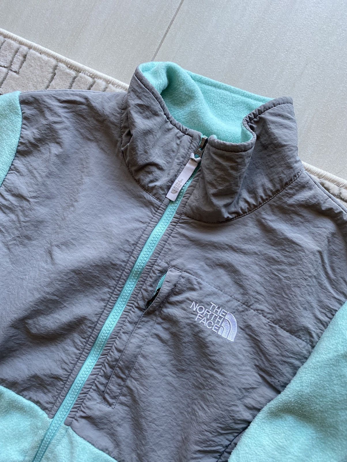 The North Face The North Face Polartec Zip Up Tiffany Size XL / US 12-14 / IT 48-50 - 2 Thumbnail