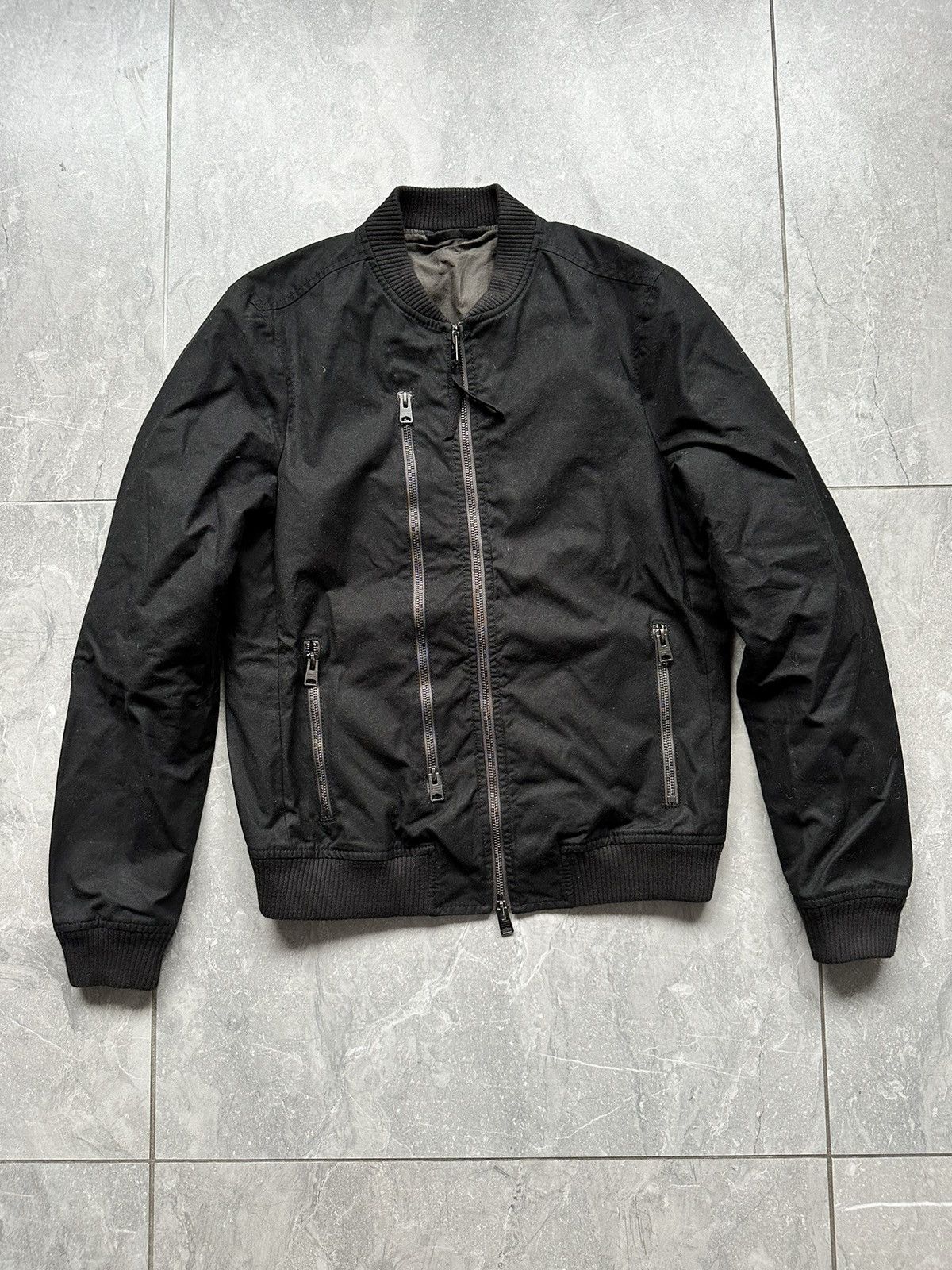 Allsaints All Saints Bomber Zip Jacket | Grailed