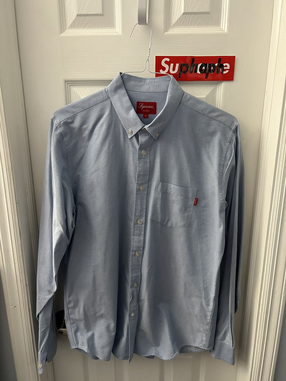 Supreme Supreme L/S Oxford | Grailed