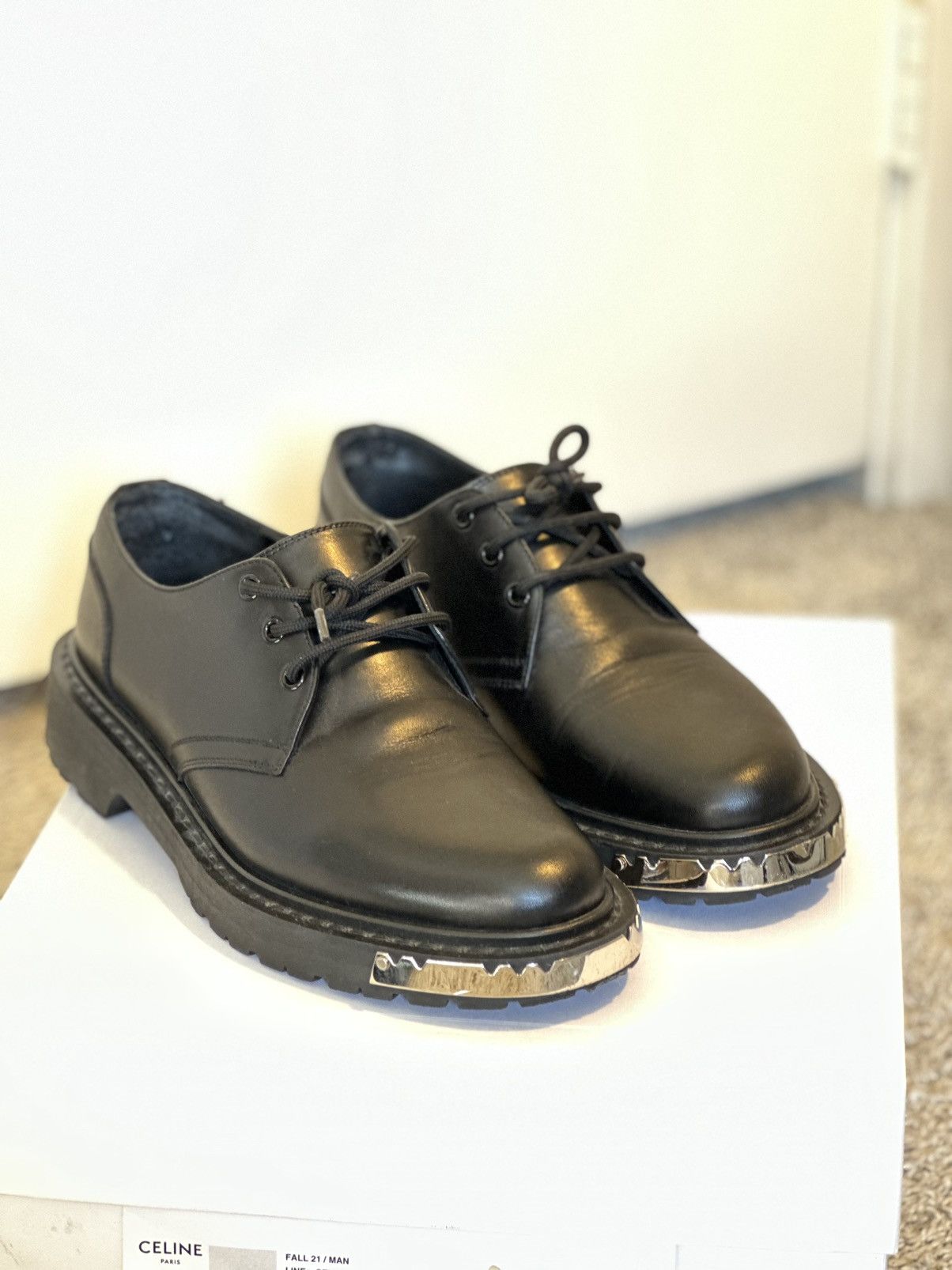 Celine Celine Ranger Derby with protection in shiny bull | Grailed