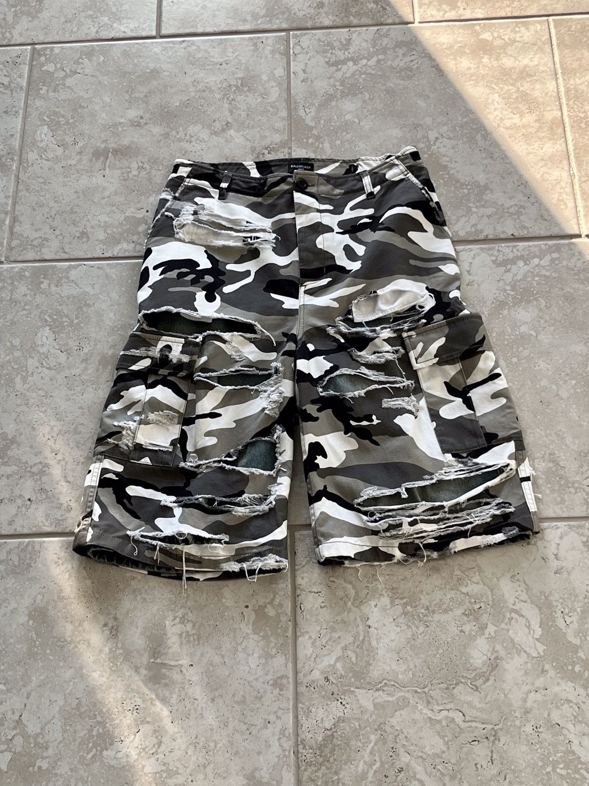 Balenciaga Balenciaga Camo Shorts | Grailed