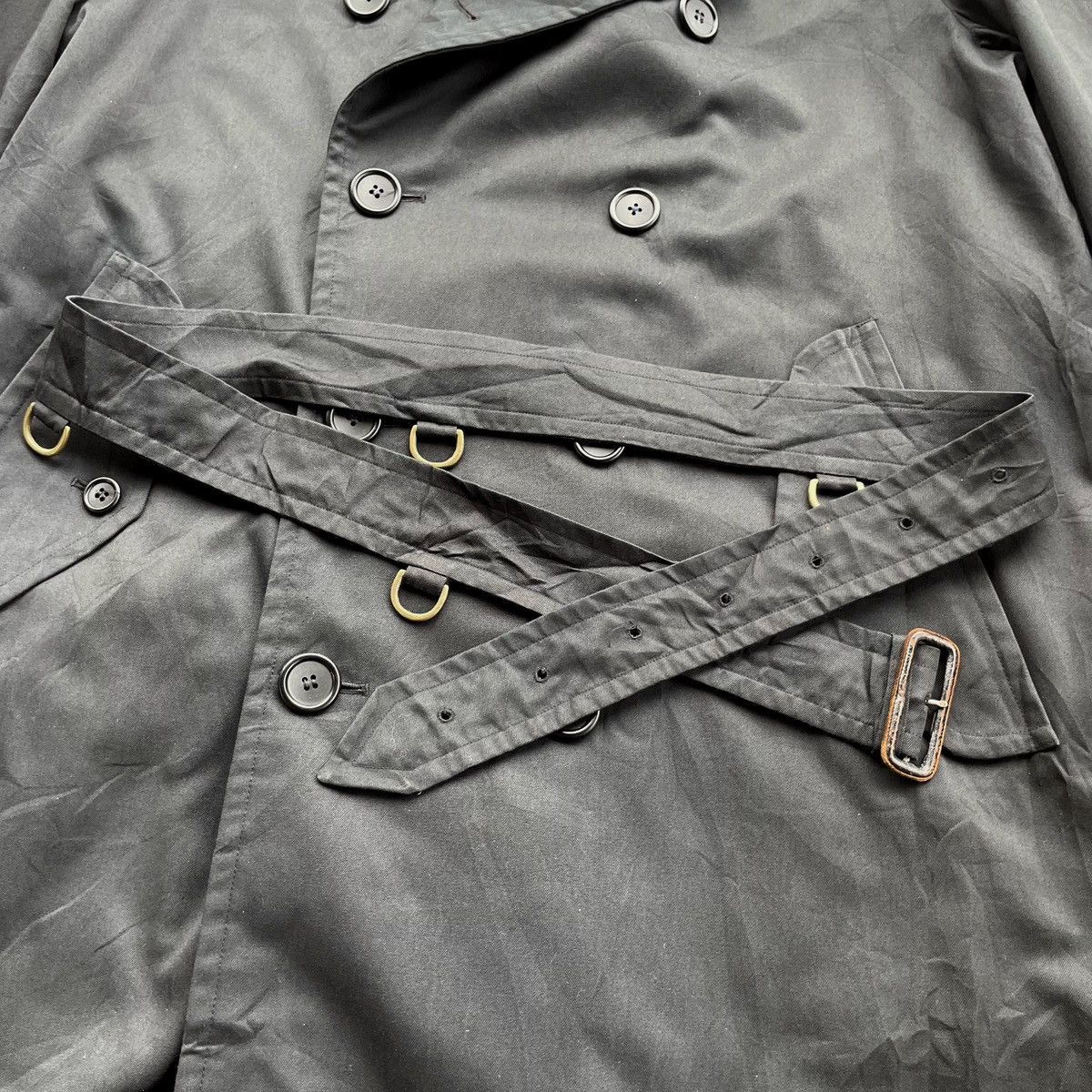 Burberry × Vintage 💥 BURBERRY ENGLAND NOVA CHECK BREASTED LONG JACKET Size US M / EU 48-50 / 2 - 9 Thumbnail