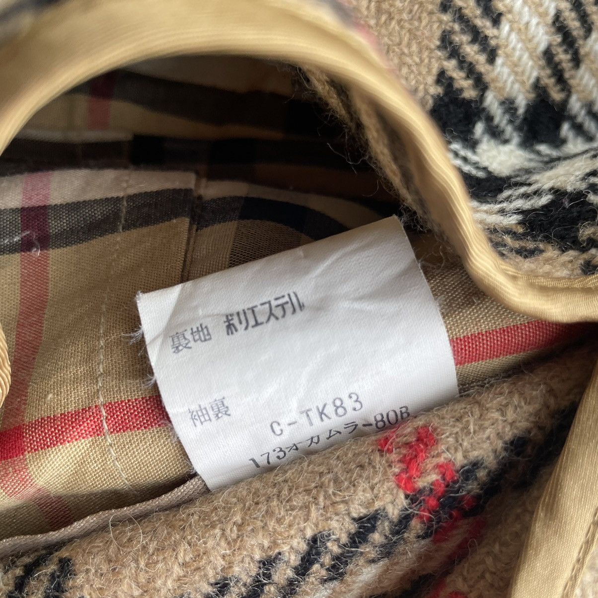 Burberry 💥Vintage BURBERRY Nova Checked Overcoat Jacket Size US L / EU 52-54 / 3 - 11 Thumbnail