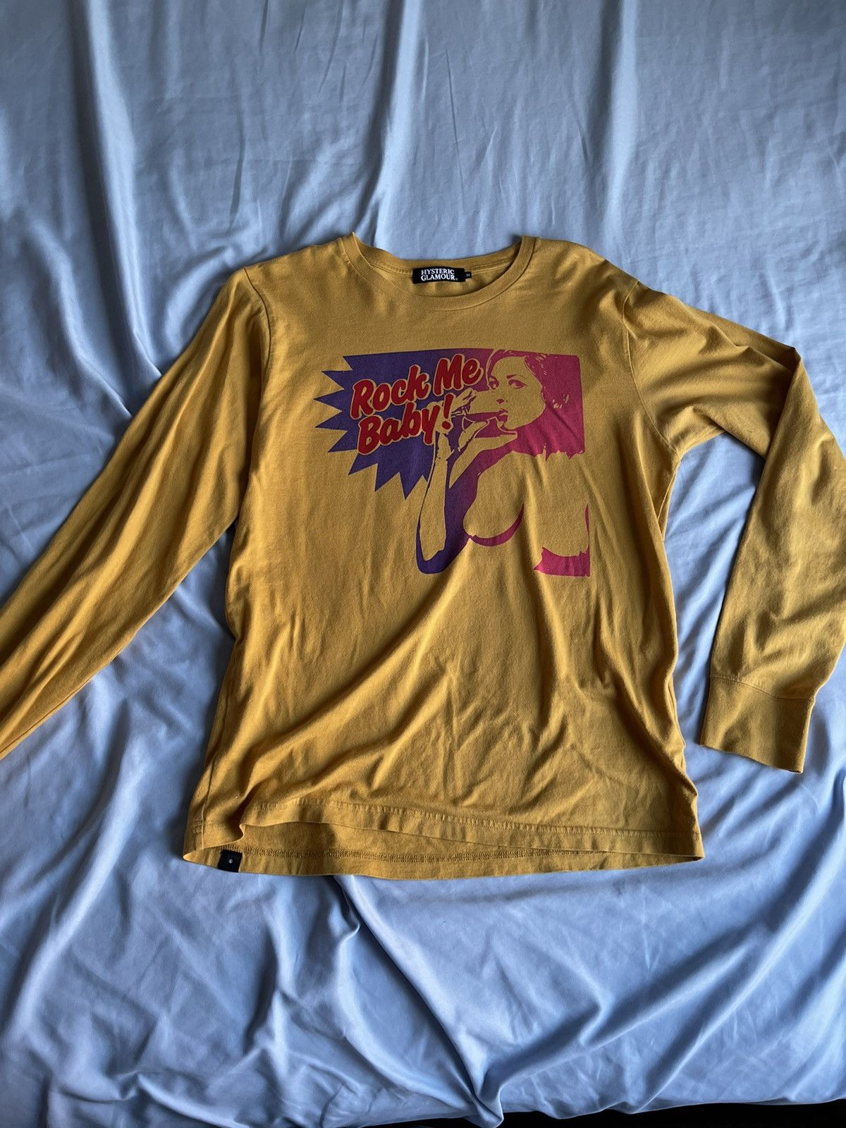 トップス 90s Hysteric Glamour Faded Long Sleeve T Hysteric long sleeve - Gem