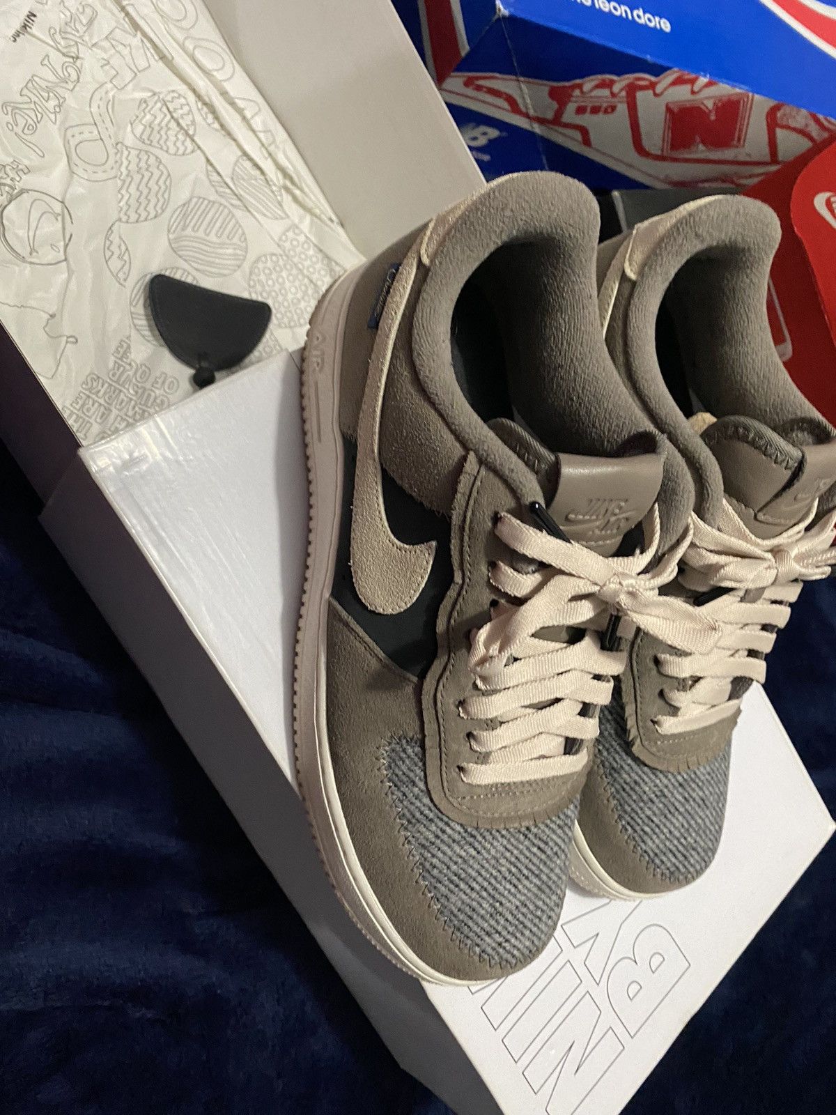 Nike Nike Air Force 1 by you Size US 9 / EU 42 - 1 Thumbnail