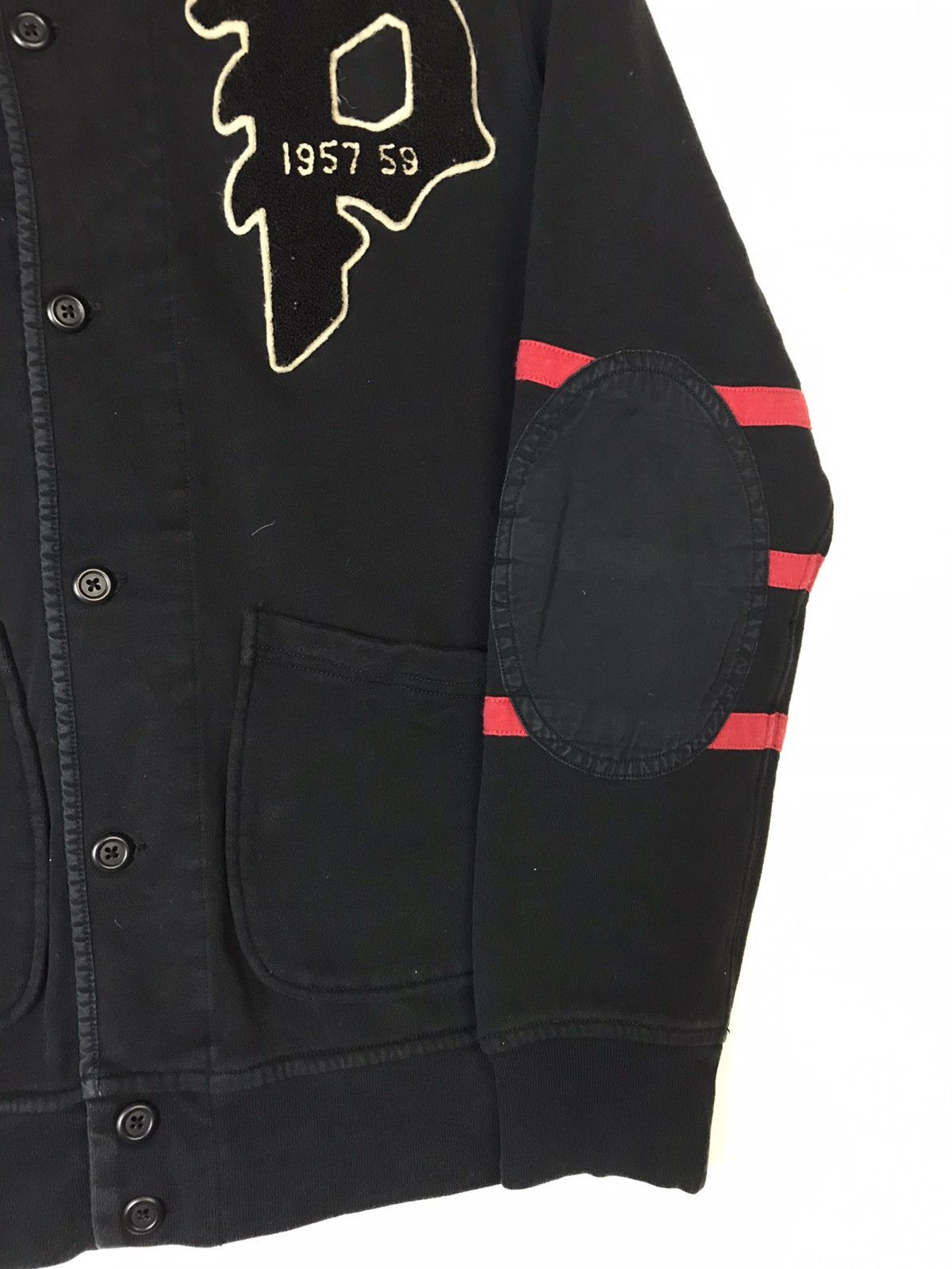 Polo Ralph Lauren × Vintage RARE❗️Vtg Polo RL Polo Rugby Cardigan Style Sweatshirt Size US S / EU 44-46 / 1 - 4 Thumbnail