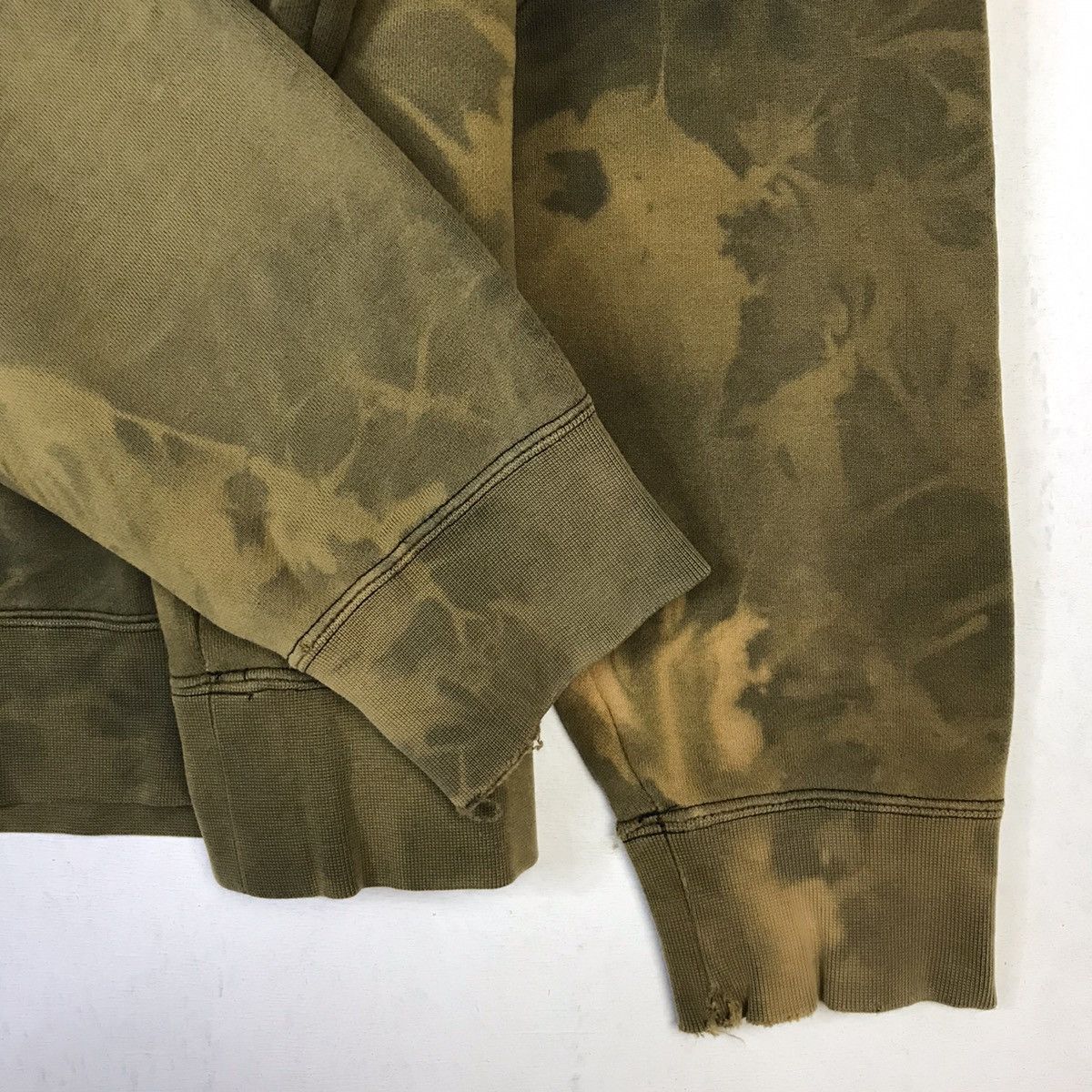 Nike × Vintage Vitage y2k Nike Distressed Bleached Hoodie Sweater Size US L / EU 52-54 / 3 - 9 Thumbnail