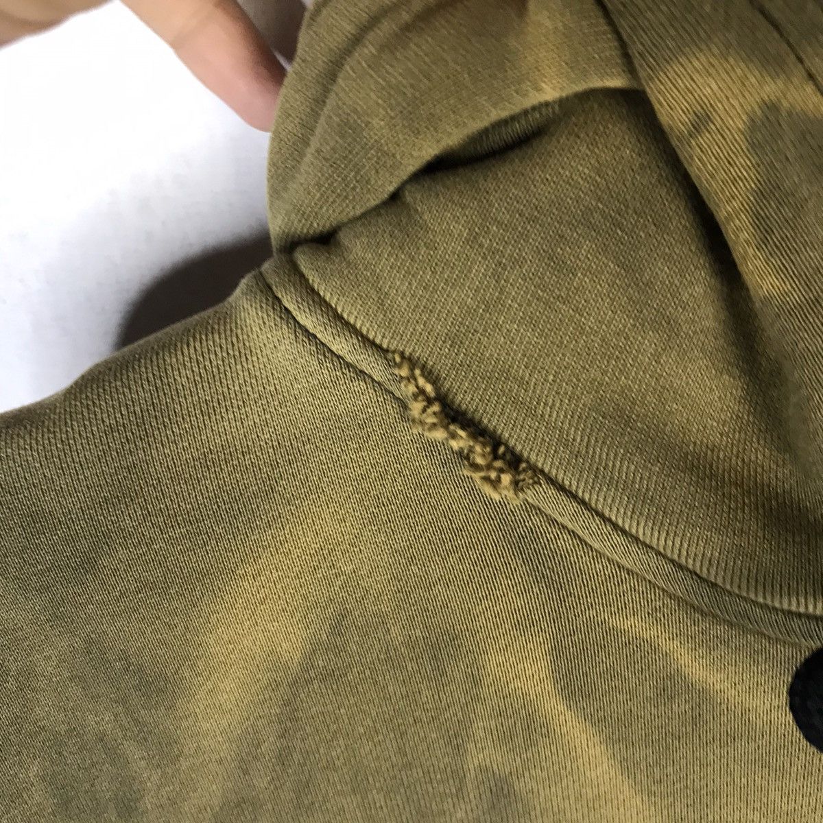 Nike × Vintage Vitage y2k Nike Distressed Bleached Hoodie Sweater Size US L / EU 52-54 / 3 - 5 Thumbnail