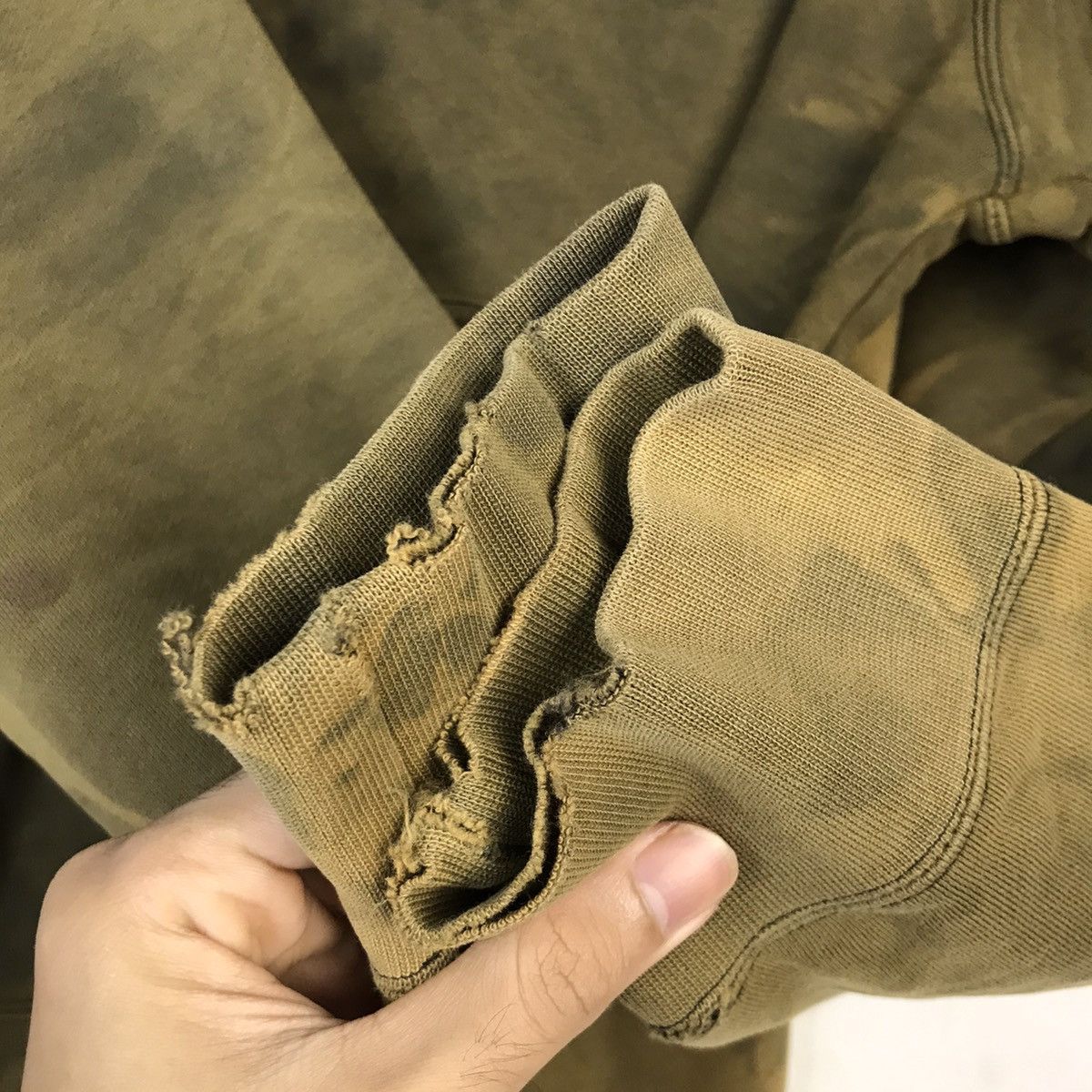 Nike × Vintage Vitage y2k Nike Distressed Bleached Hoodie Sweater Size US L / EU 52-54 / 3 - 10 Thumbnail