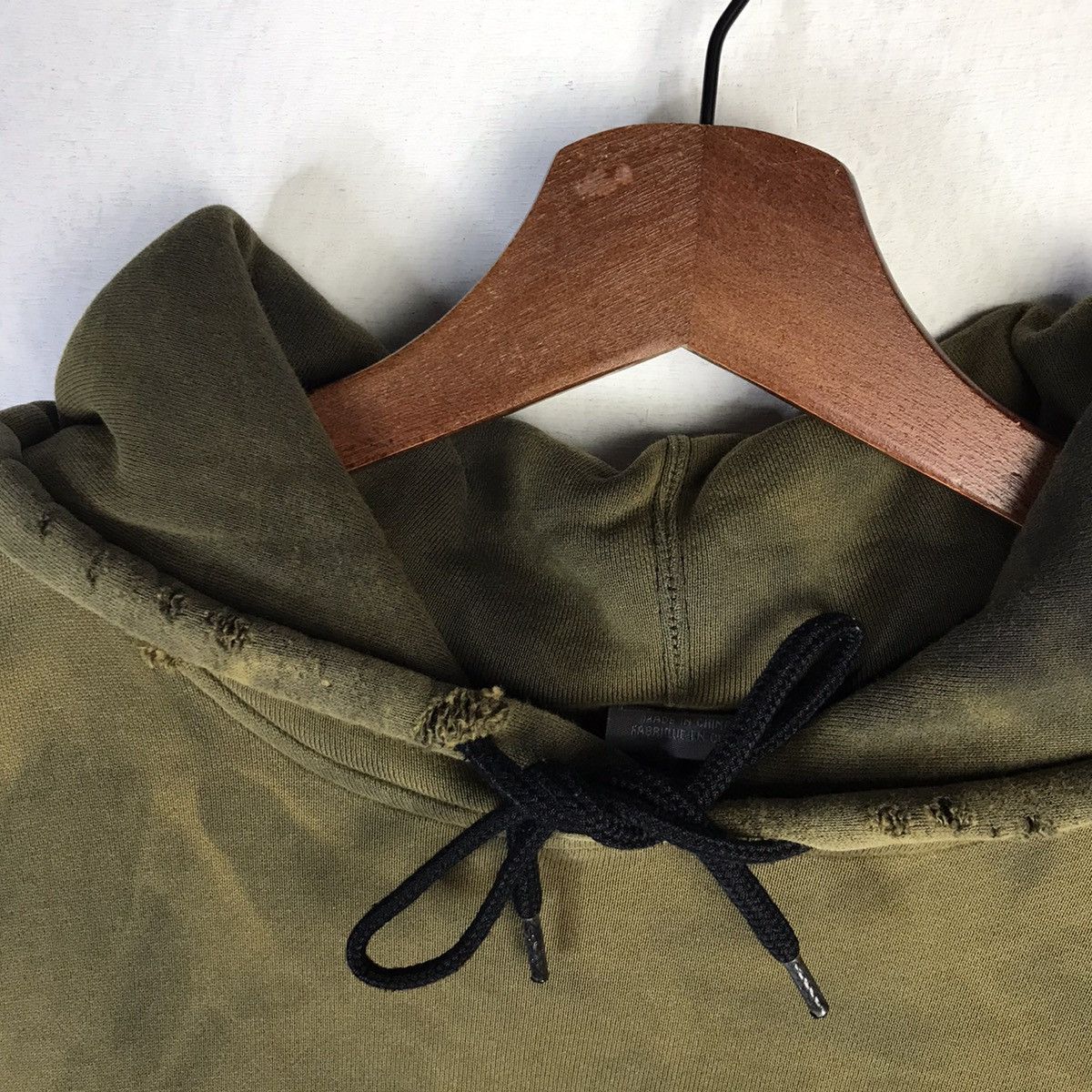 Nike × Vintage Vitage y2k Nike Distressed Bleached Hoodie Sweater Size US L / EU 52-54 / 3 - 4 Thumbnail