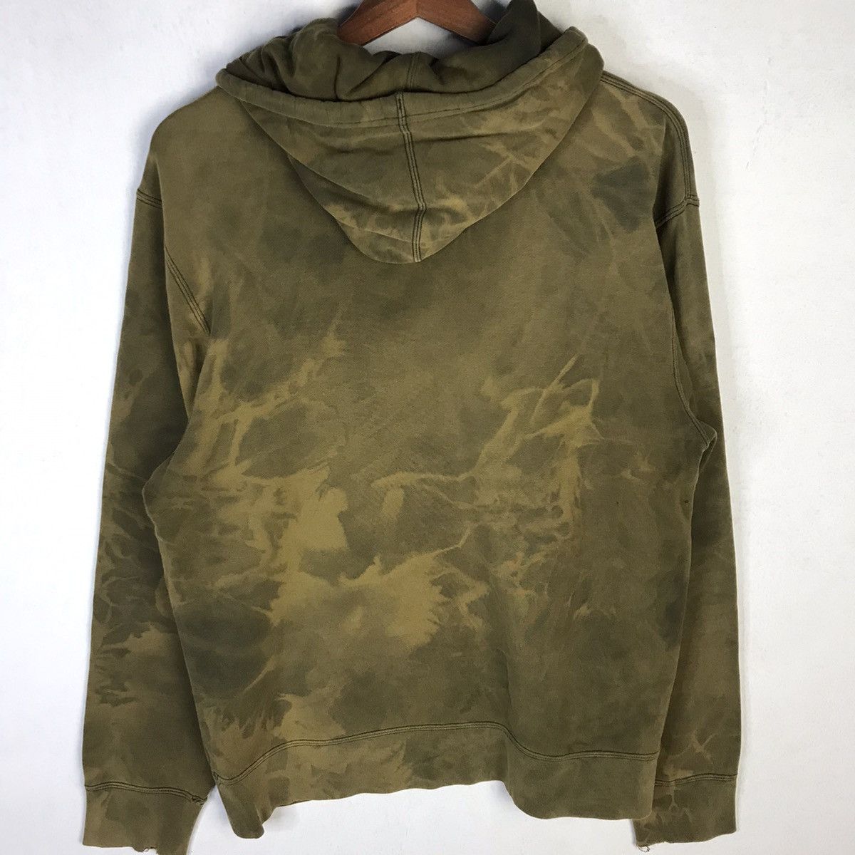 Nike × Vintage Vitage y2k Nike Distressed Bleached Hoodie Sweater Size US L / EU 52-54 / 3 - 12 Thumbnail
