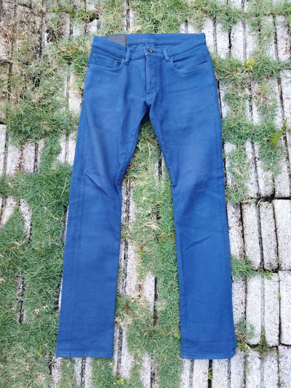 image of Vintage Attachment Japan Stretch Pants in Blue, Men's (Size 31)