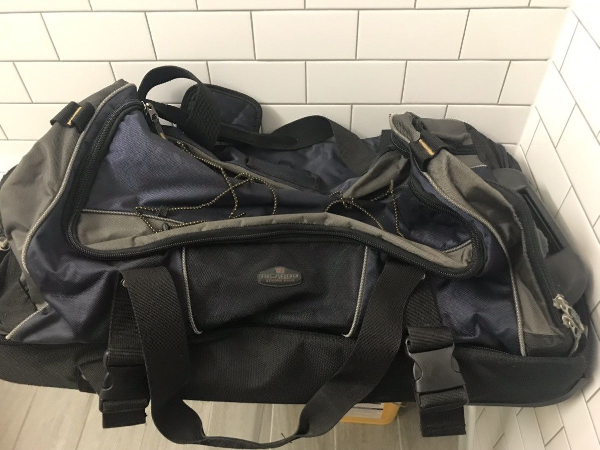 Ricardo Cavolo Ricardo Beverly Hills Drop Bottom Rolling Duffel Bag