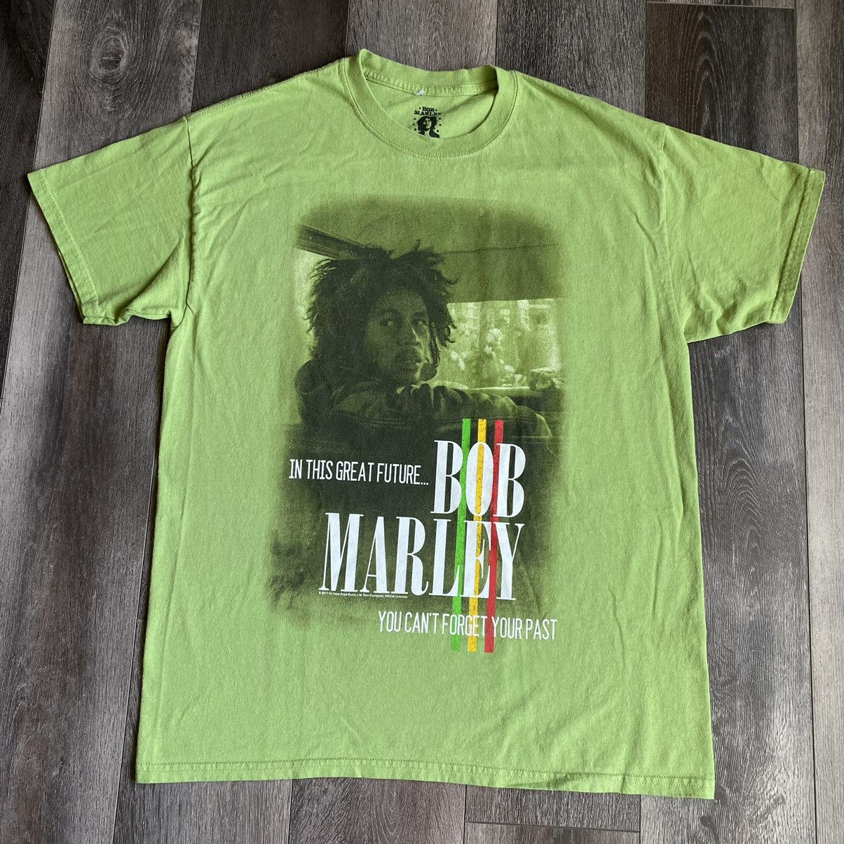 Bob Marley Vintage Bob Marley Great Future Can’t Forget Your Past Tee Size US L / EU 52-54 / 3 - 1 Thumbnail