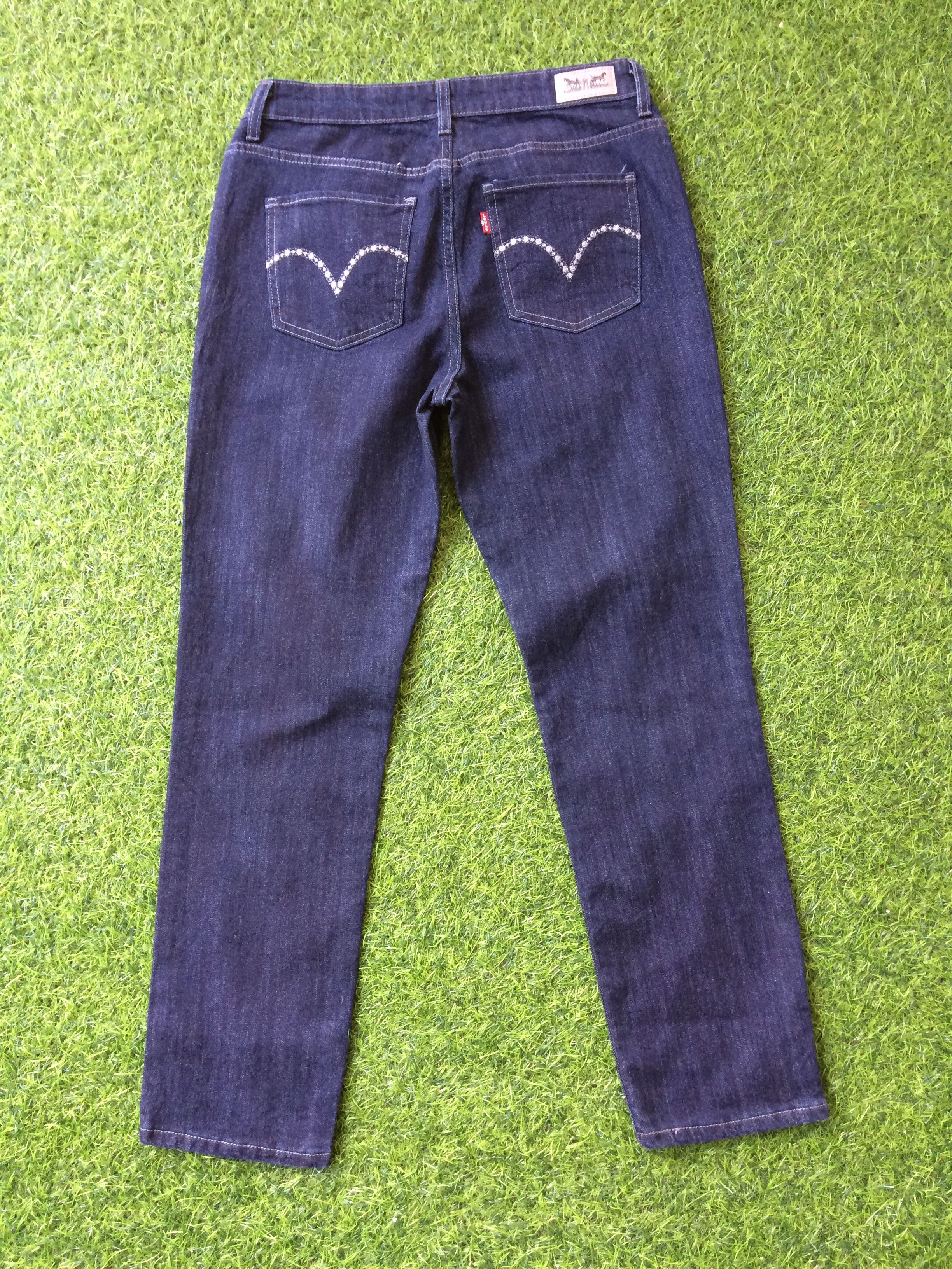 Levi's Vintage Distressed Levis Mid Rise Skinny Jeans #B-422 Size 30" / US 8 / IT 44 - 3 Thumbnail