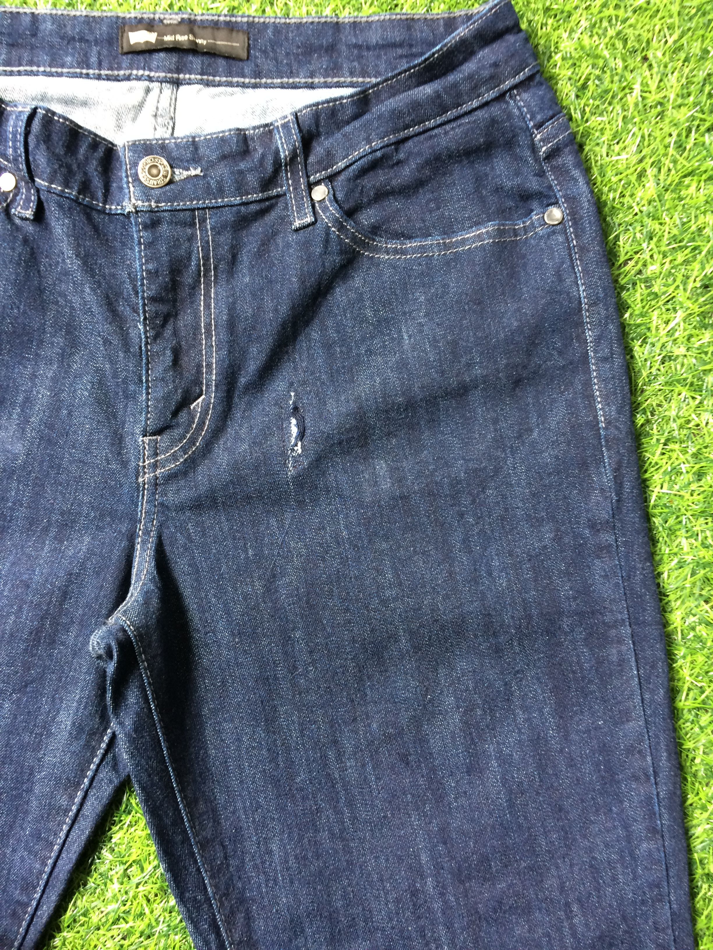 Levi's Vintage Distressed Levis Mid Rise Skinny Jeans #B-422 Size 30" / US 8 / IT 44 - 5 Thumbnail