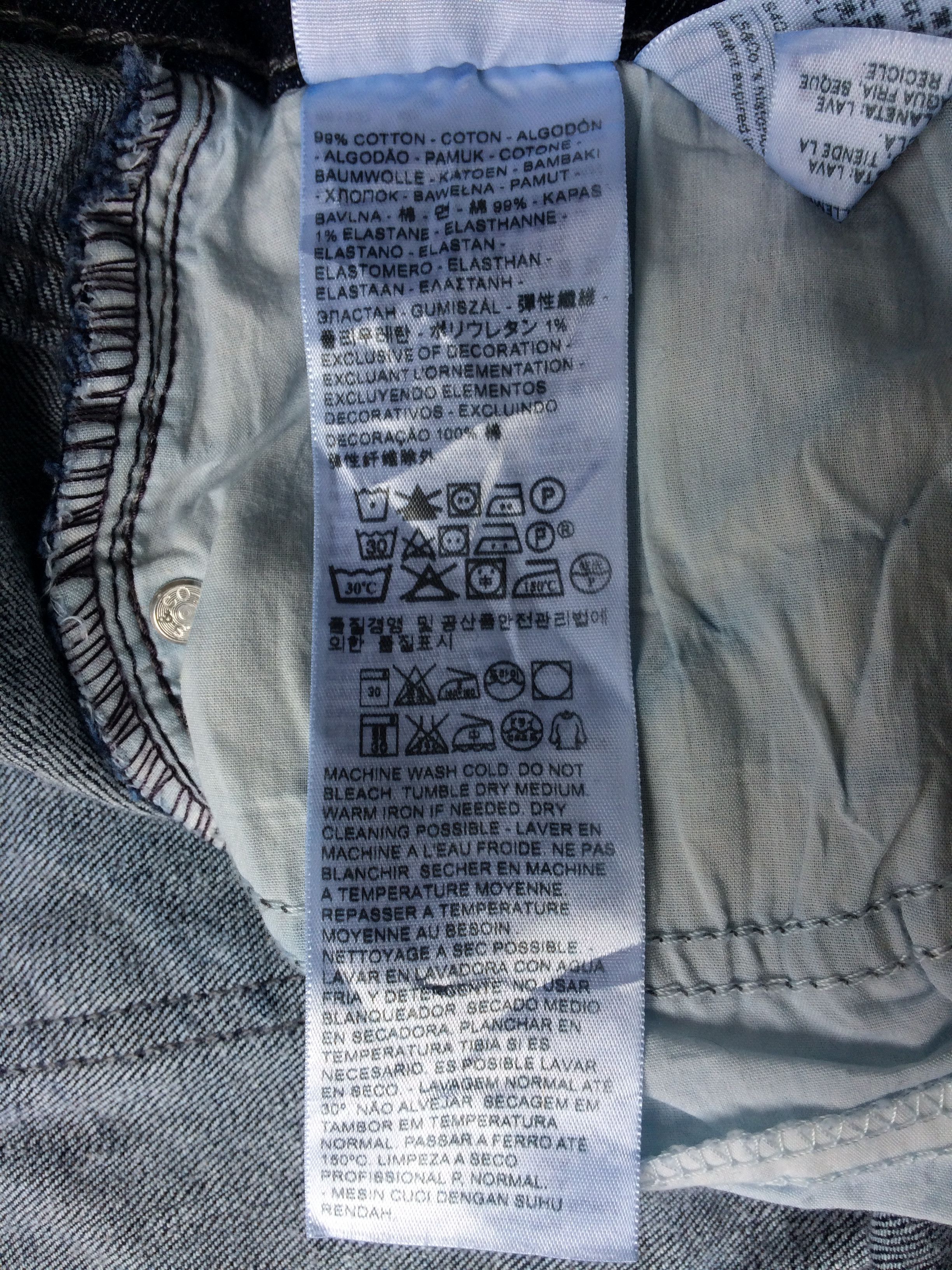 Levi's Vintage Distressed Levis Mid Rise Skinny Jeans #B-422 Size 30" / US 8 / IT 44 - 12 Thumbnail