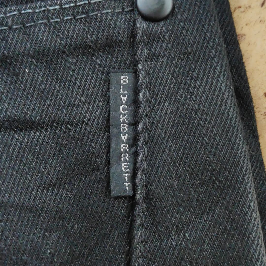 Black Barrett × Neil Barrett Black Barret by Neil Barret Distressed Denim Tape Size US 30 / EU 46 - 5 Thumbnail