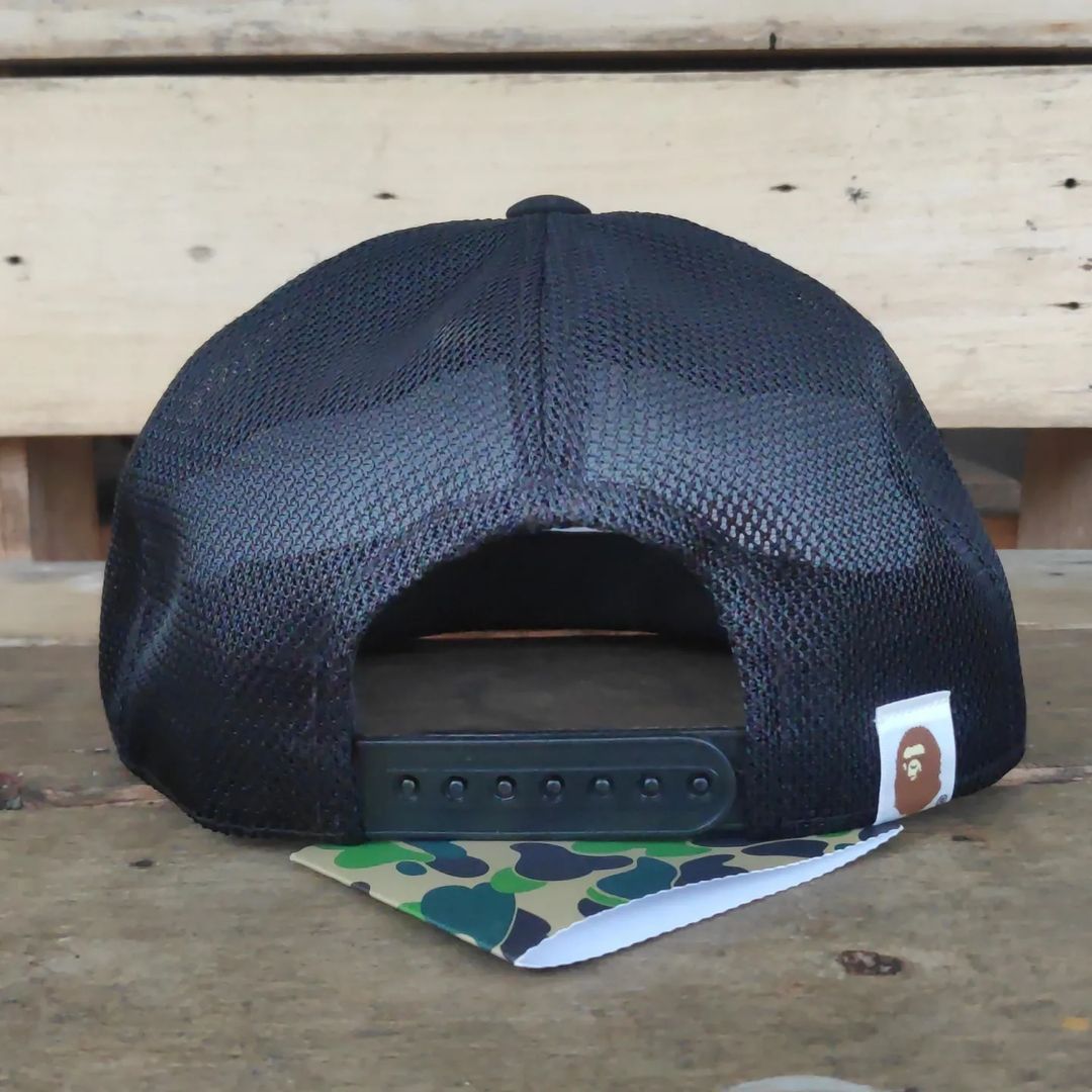Bape Bape Trucker Cap Size ONE SIZE - 3 Thumbnail