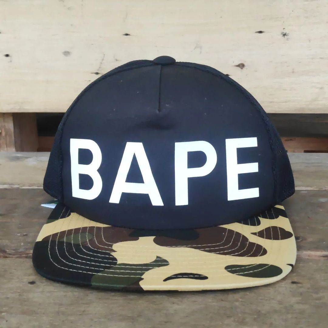 Bape Bape Trucker Cap Size ONE SIZE - 2 Thumbnail