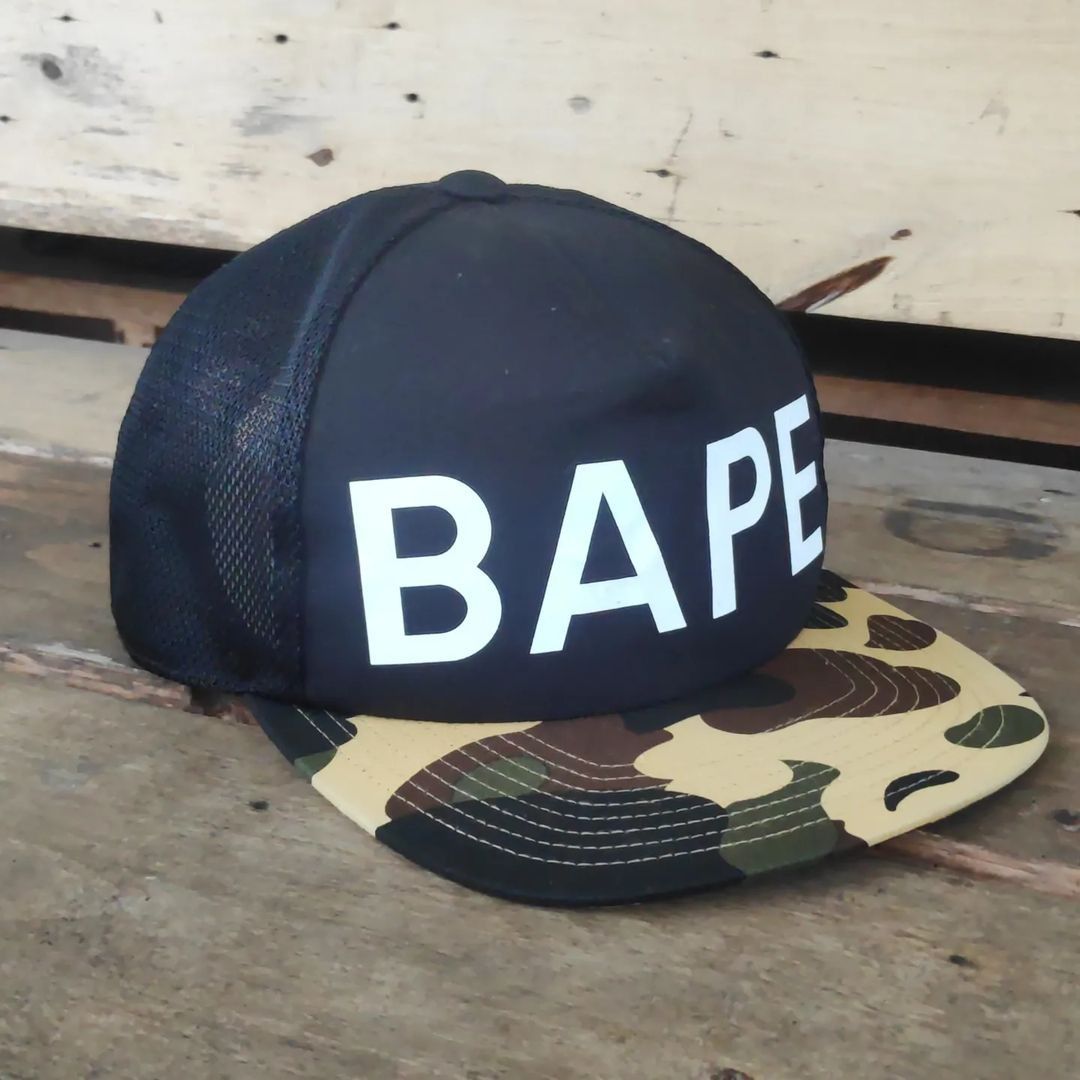 Bape Bape Trucker Cap Size ONE SIZE - 1 Thumbnail