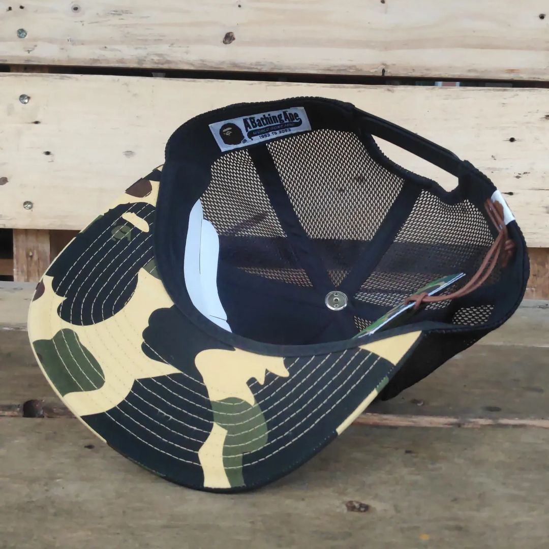 Bape Bape Trucker Cap Size ONE SIZE - 4 Thumbnail