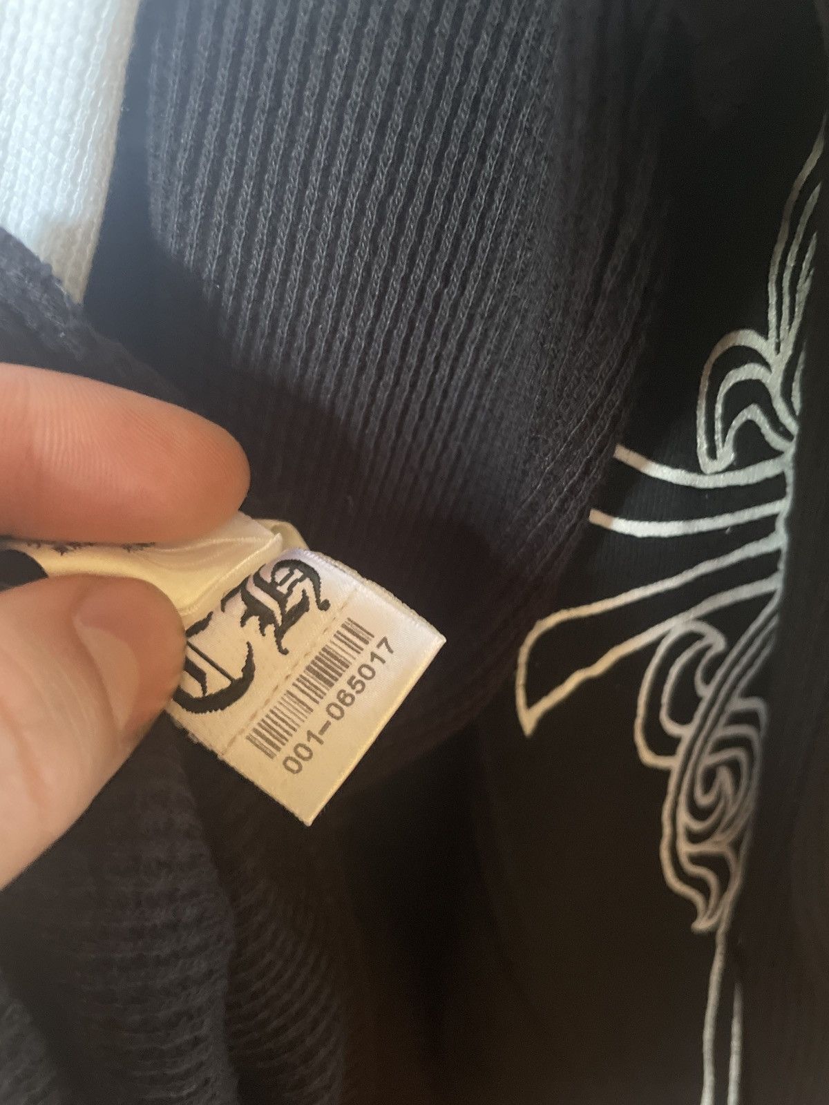 Chrome Hearts Thermal Scroll Long Sleeve main image 1
