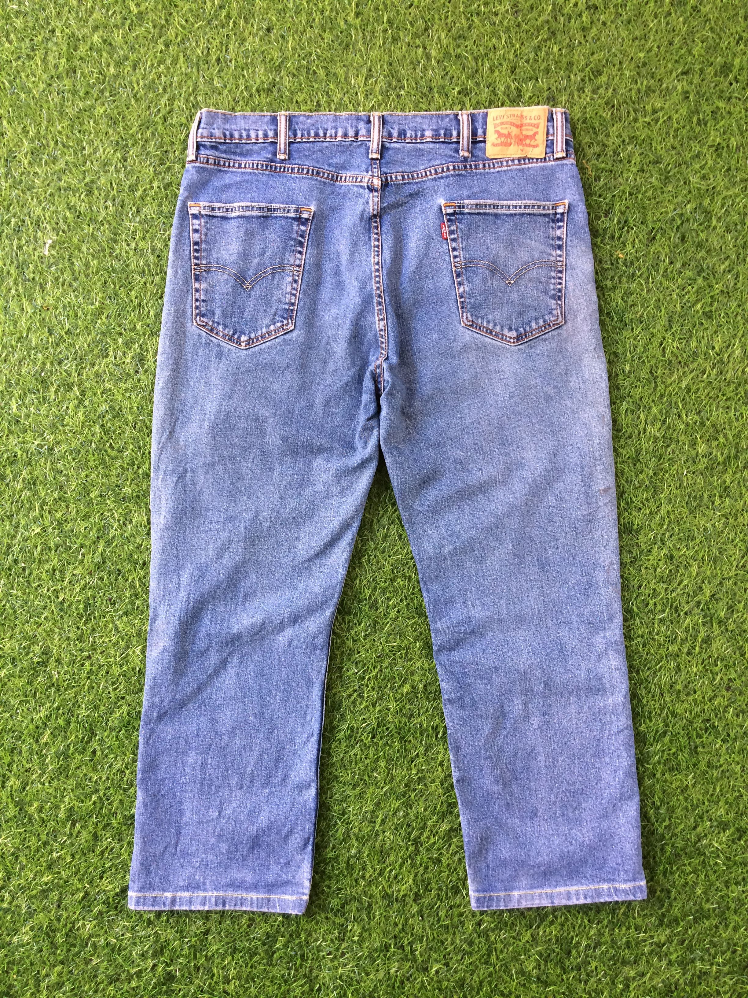 Levi's Vintage Distressed Levis 514 Jeans #B-047 Size US 38 / EU 54 - 2 Thumbnail