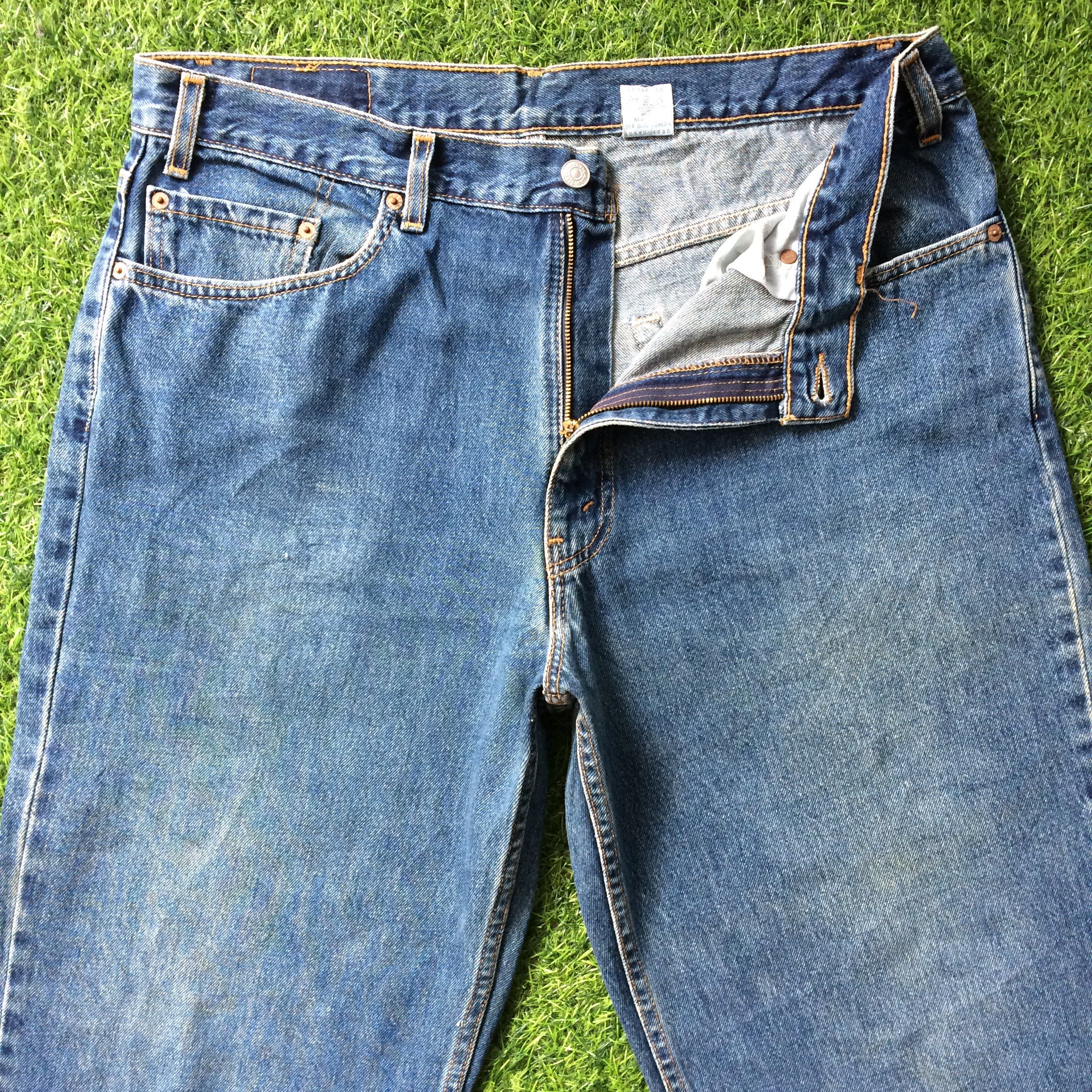 Levi's Vintage Distressed Levis 550 Jeans #B-836 Size US 37 - 3 Thumbnail