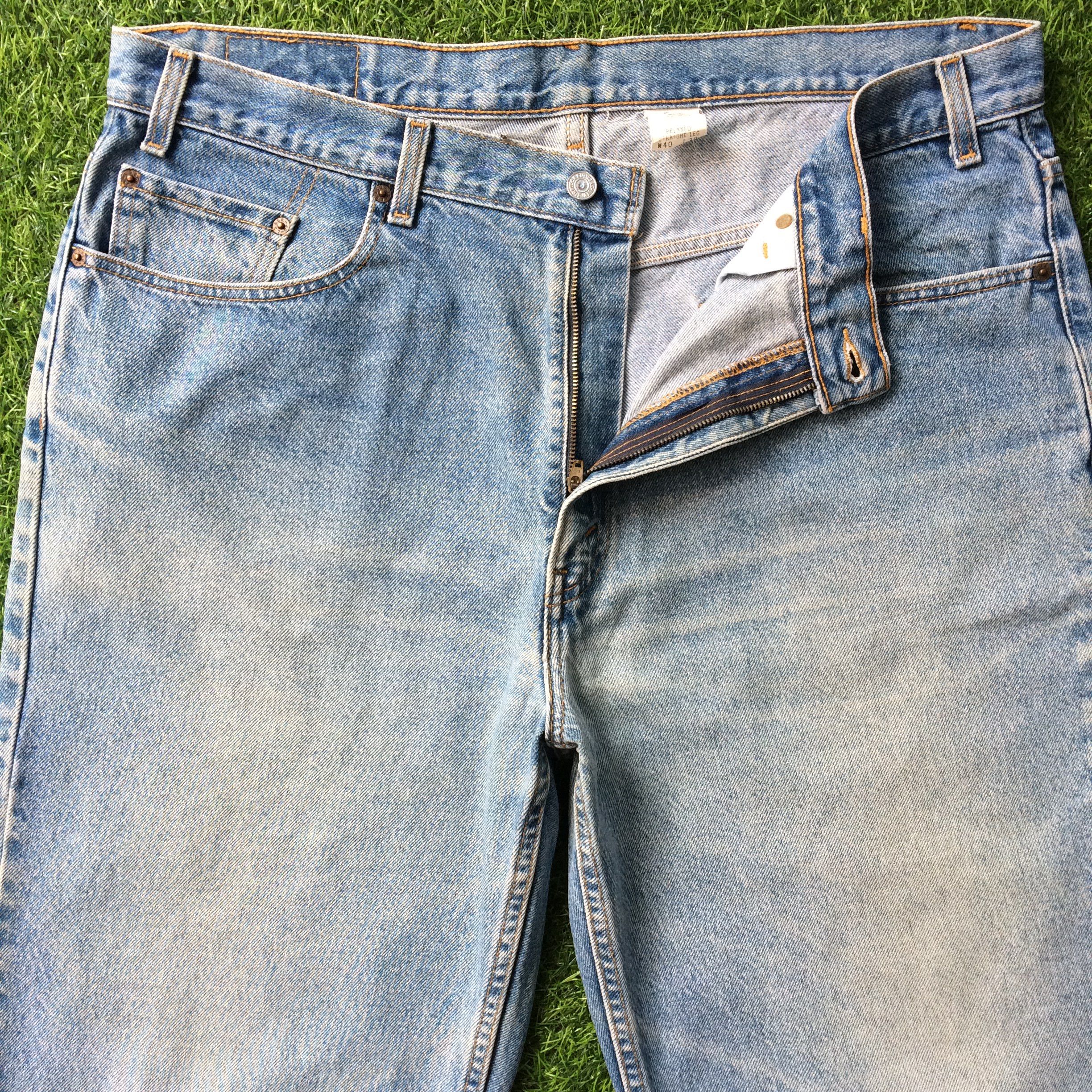 Levi's Vintage Distressed Levis 901 Cropped Jeans #B-868 Size US 39 - 3 Thumbnail