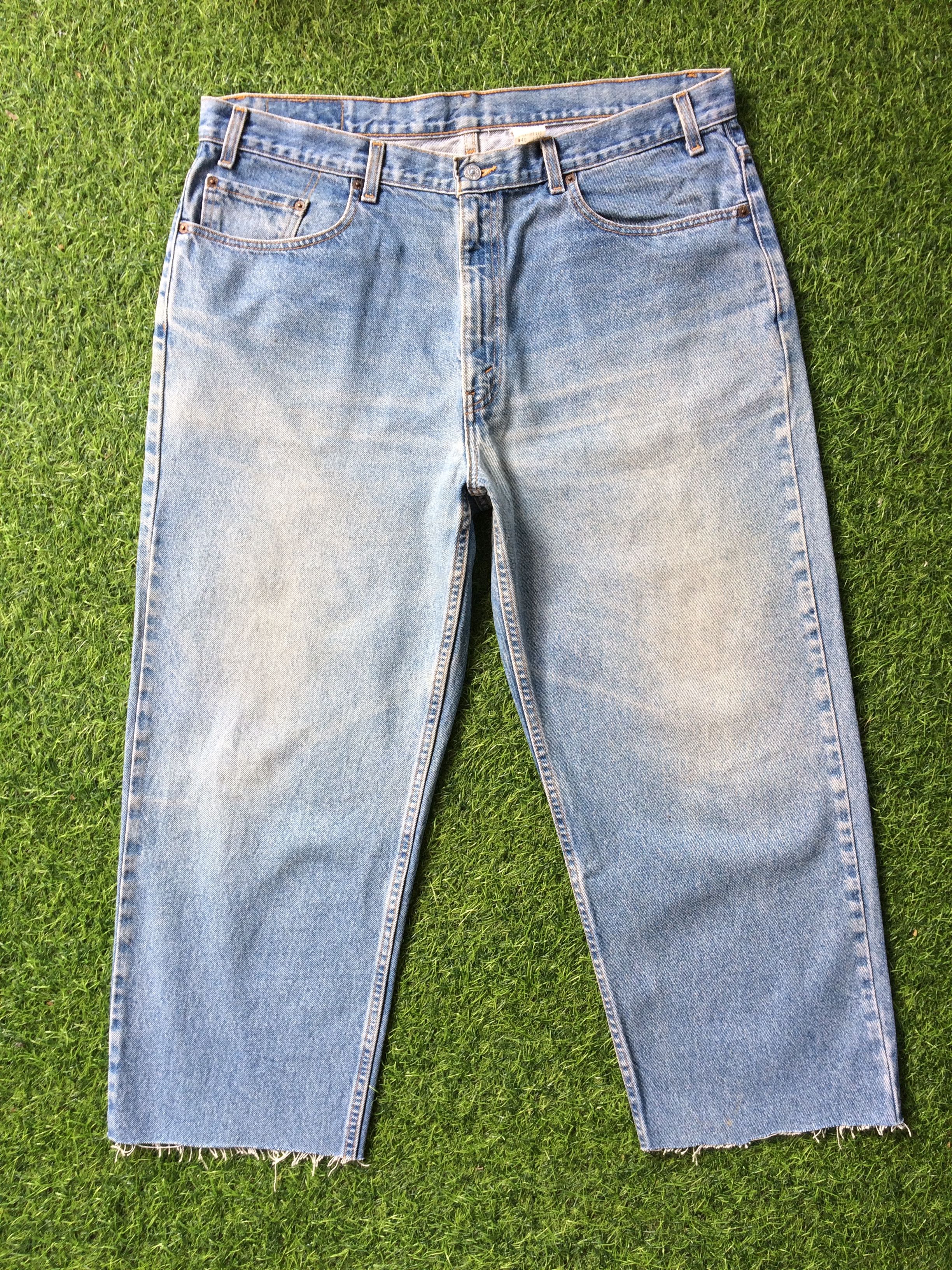 Levi's Vintage Distressed Levis 901 Cropped Jeans #B-868 Size US 39 - 1 Thumbnail