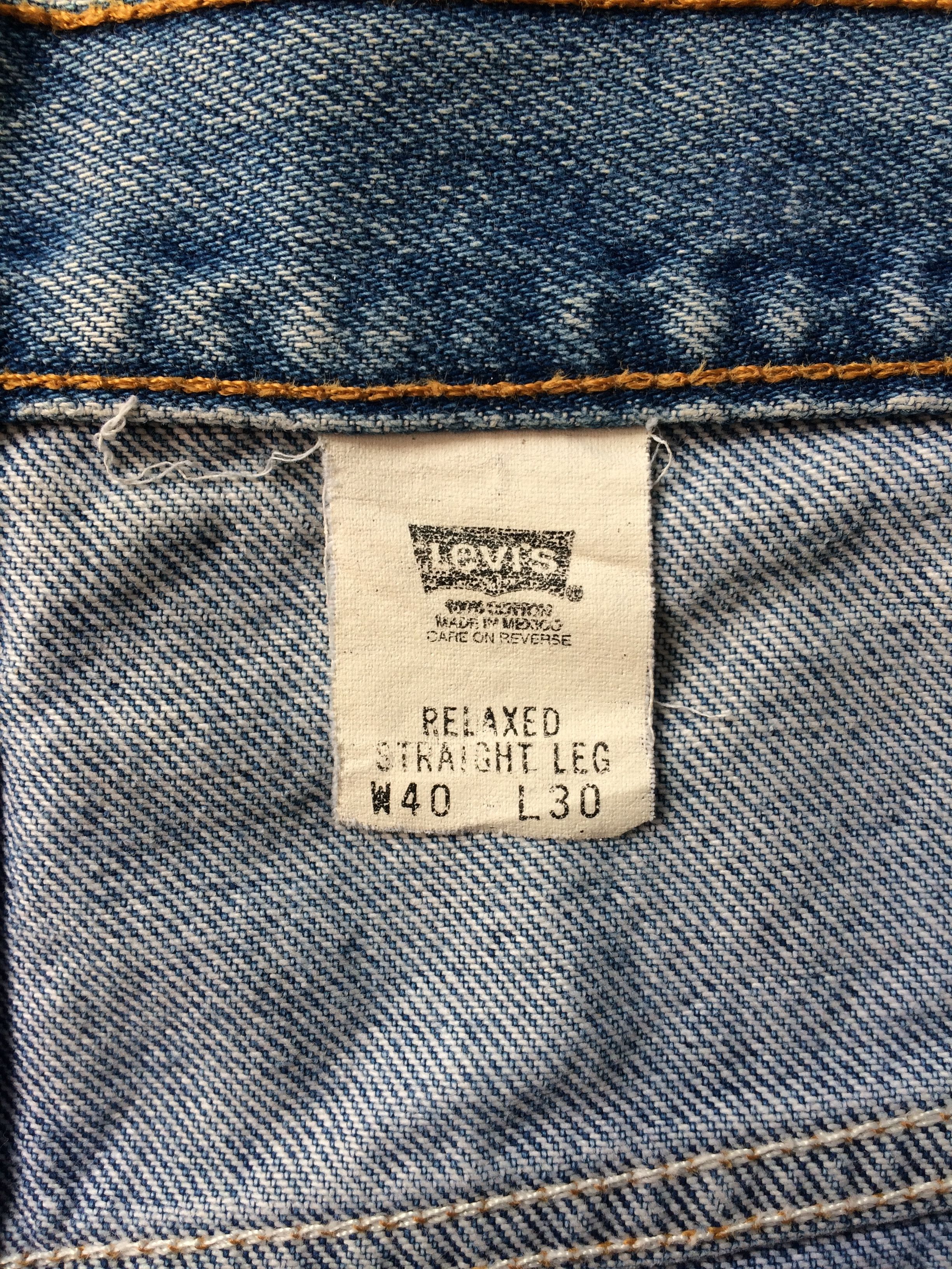 Levi's Vintage Distressed Levis 901 Cropped Jeans #B-868 Size US 39 - 11 Thumbnail