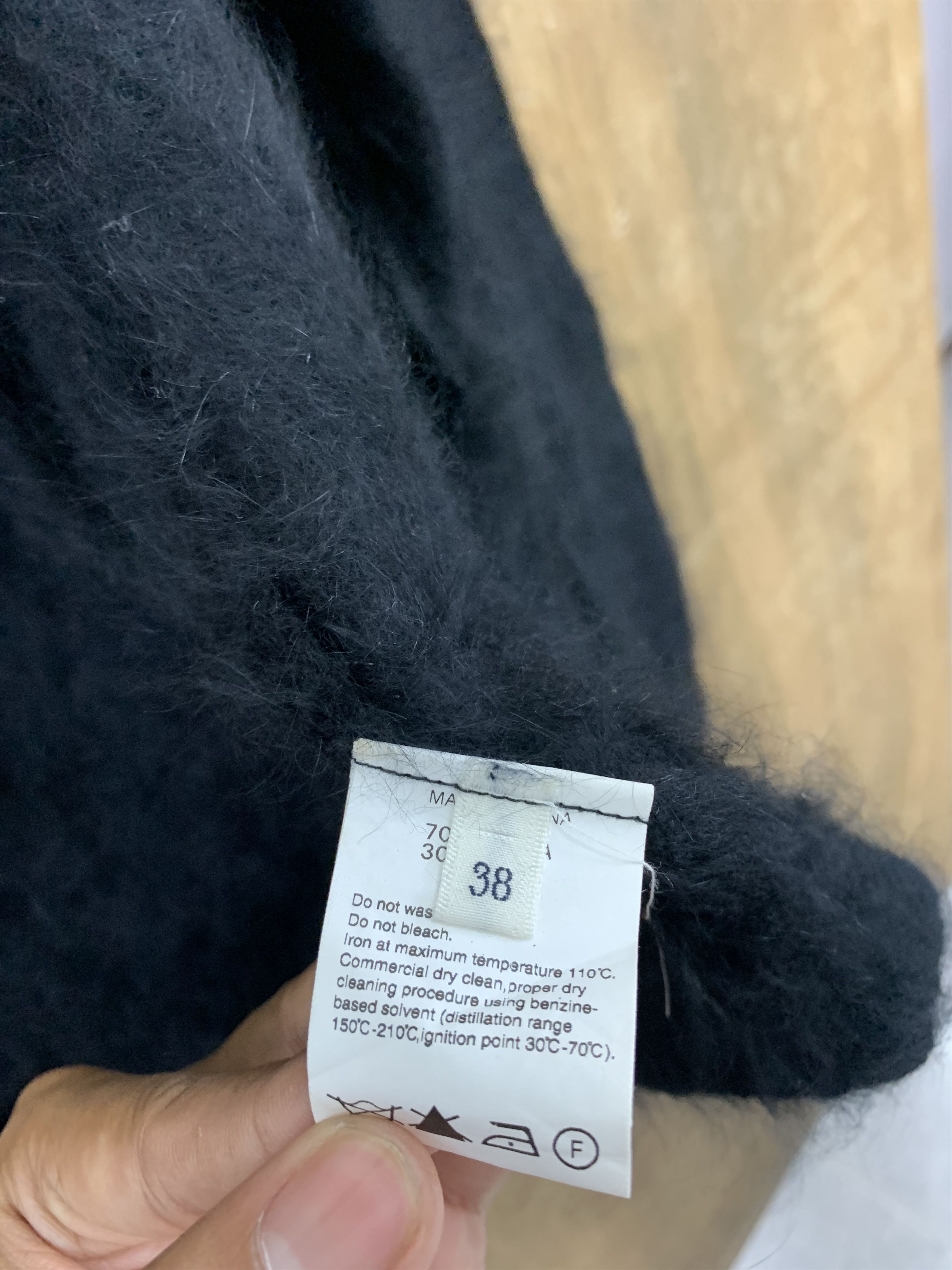 ADAM ET ROPE Cardigan Mohair Style Adam Et Rope Black Size S / US 4 / IT 40 - 10 Thumbnail